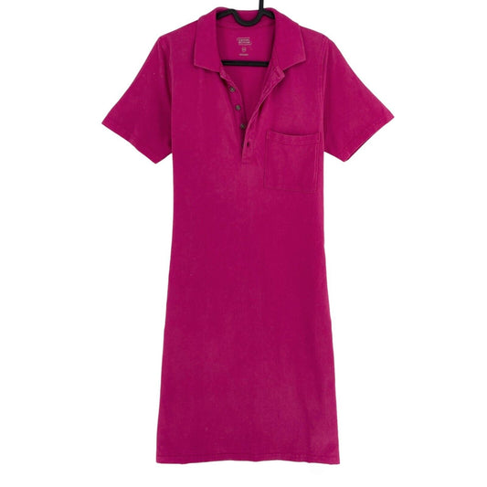 CAMEL ACTIVE Robe polo piqué violette Taille XS