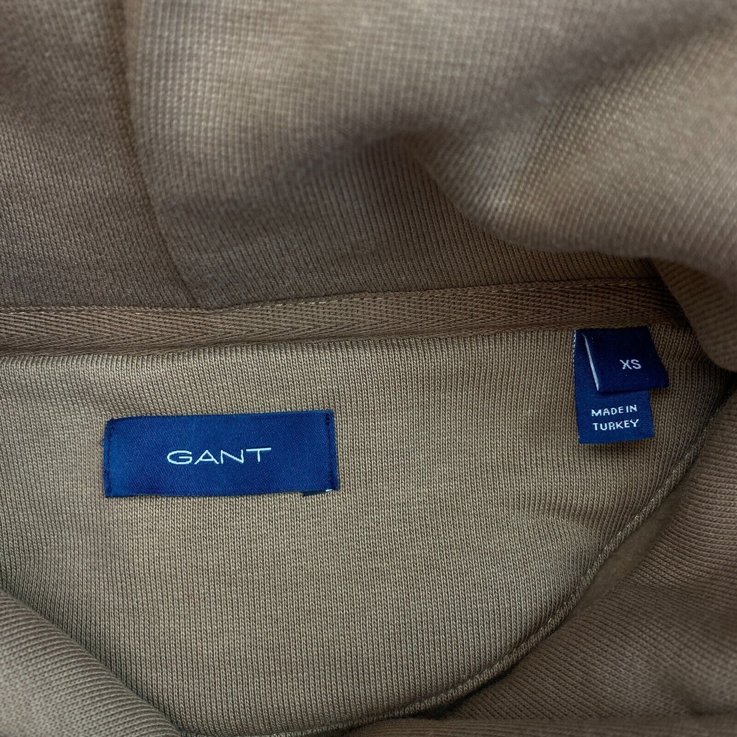 GANT Dunkelbraun Essential Icon G Kapuzenpullover Pullover Größe XS