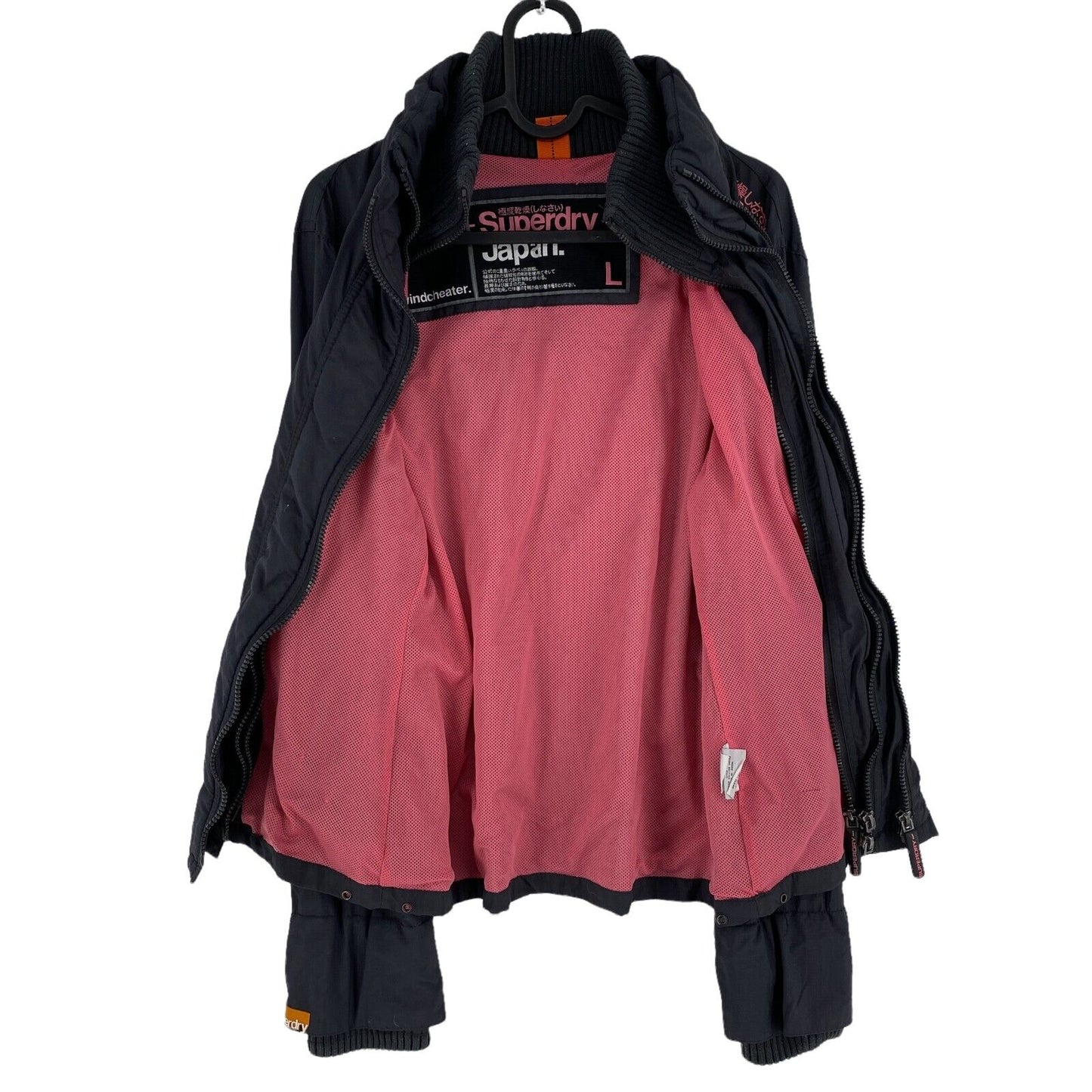 SUPERDRY The Windcheater Dark Grey Jacket Size L