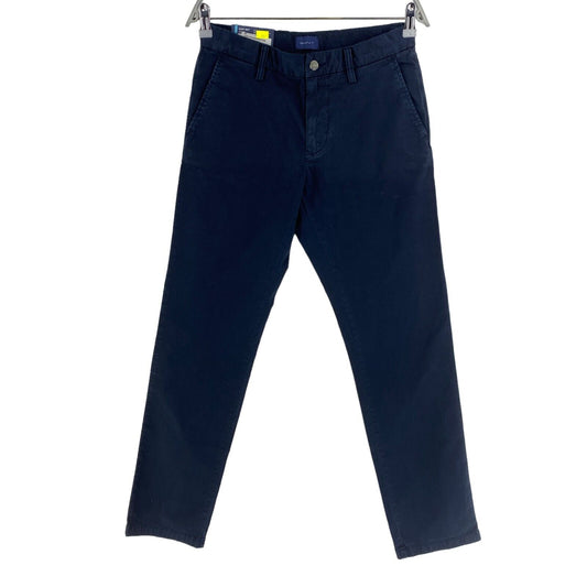 GANT Chinohose für jeden Tag, Marineblau, reguläre Passform, Größe W29 L32