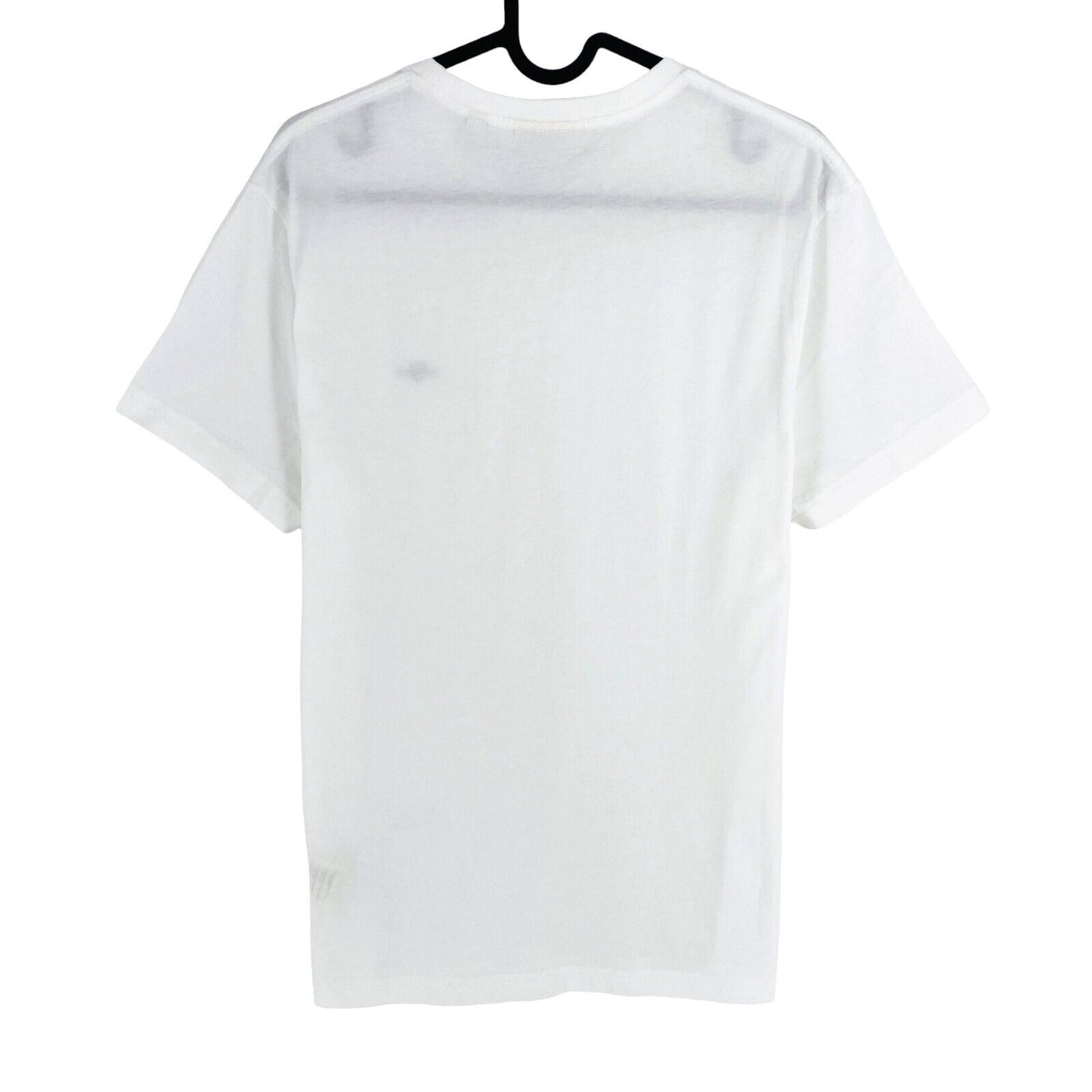 GANT Men White Reg Shield Crew Neck Short Sleeves T Shirt Size S