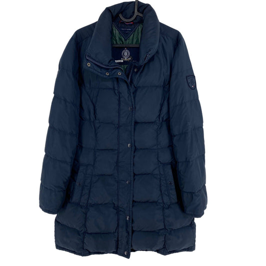 TOMMY HILFIGER Navy Blue Down Puffer Jacket Coat Size M