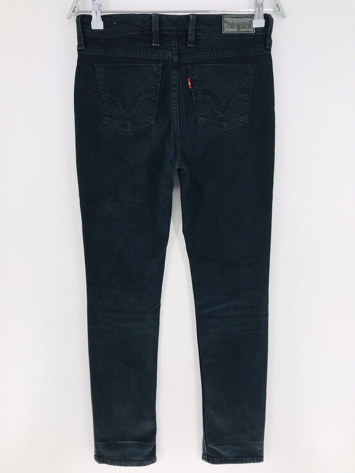 vintage Levi’s 628 Femmes Noir Slim Fit Jeans W29 L34