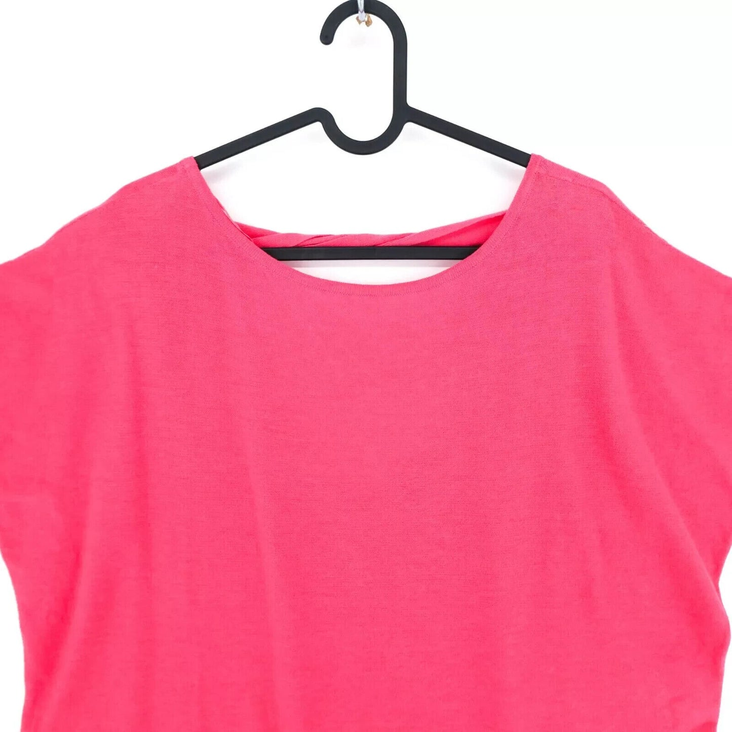 BONOBO Pink Sleeveless Loose Fit Crew Neck Top Blouse T shirt Size XS