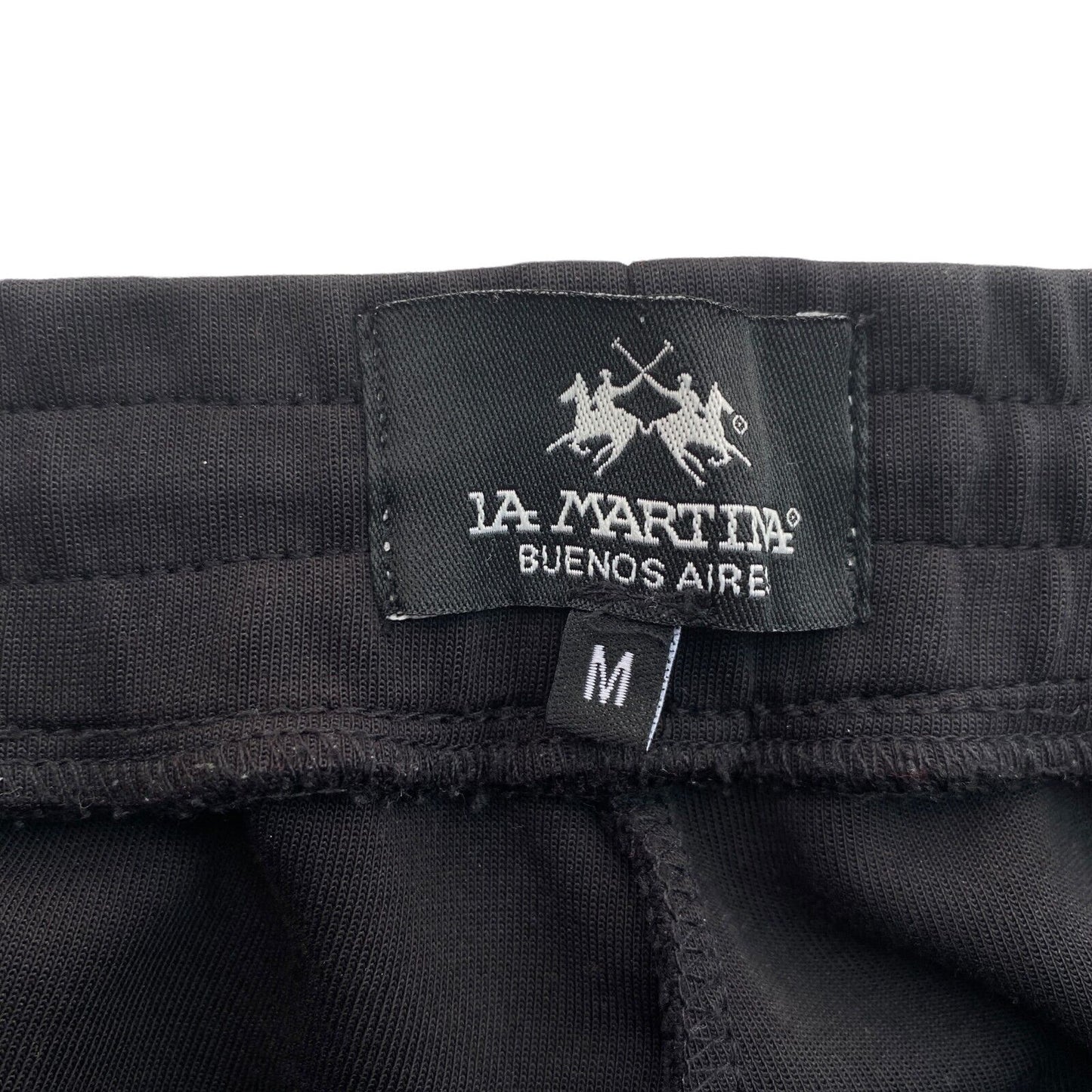 LA MARTINA Black Sweatpants Trousers Size M