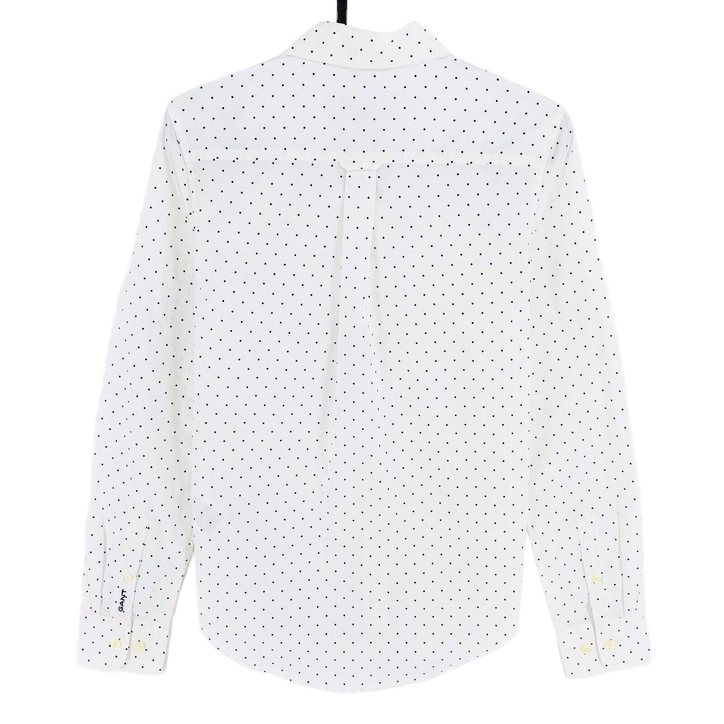 GANT White Tech Prep Regular Polka Dot Shirt Size EU 32 UK 4 US 2