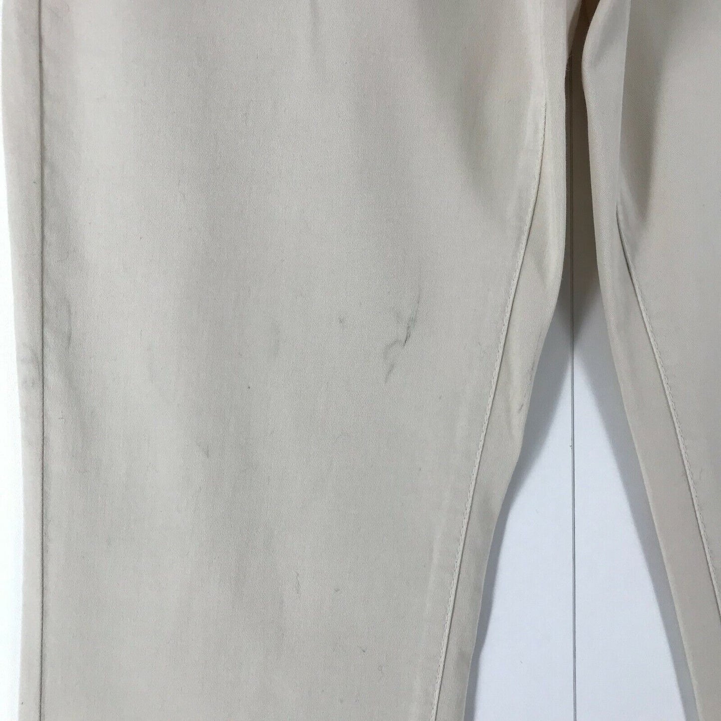 MARINA YACHTING Women Beige Regular Fit Chino Trousers Size W28