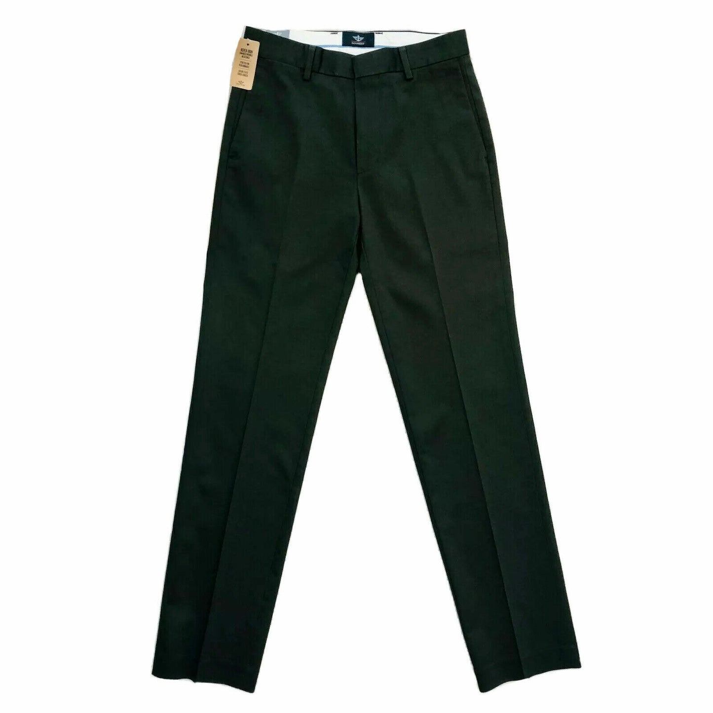 DOCKERS Insignia Wrinkle Free Slim Green Pants Trousers W29 L32 / W36 L36