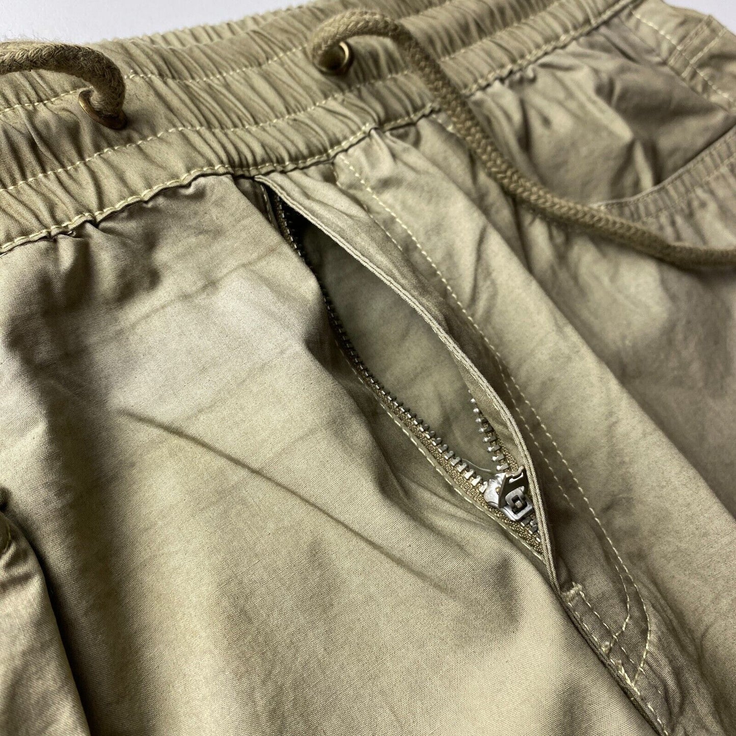 DIESEL URSULA Women Khaki Green Regular Fit Cargo Trousers Size EUR 40