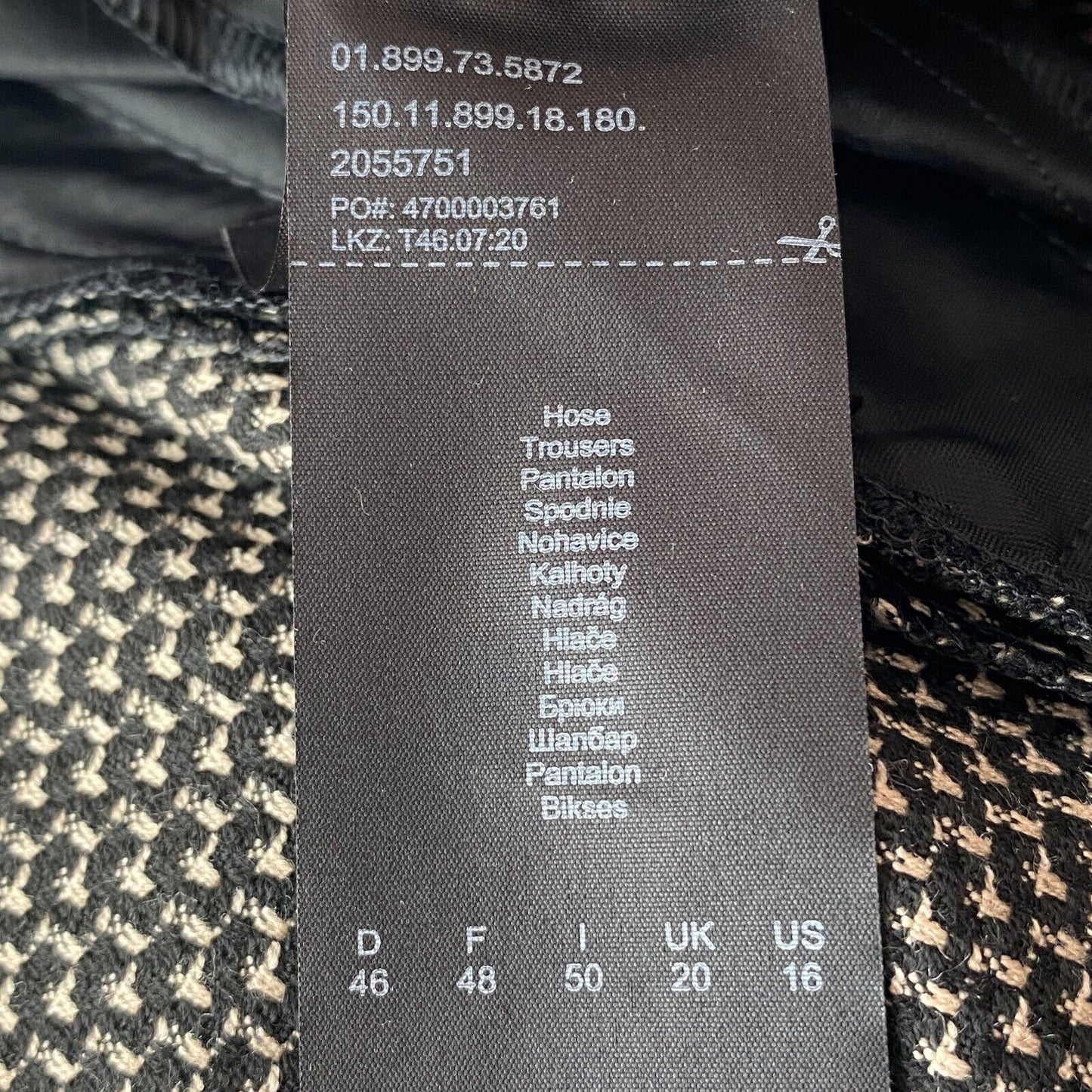 s.Oliver Damen Hose, Regular Tapered Fit, Grau, Größe 46, UK 20, US 16, W38