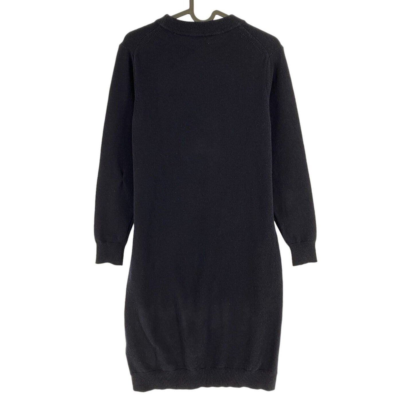 GANT Navy Blue 100% Wool Crew Neck Jumper Dress Size S