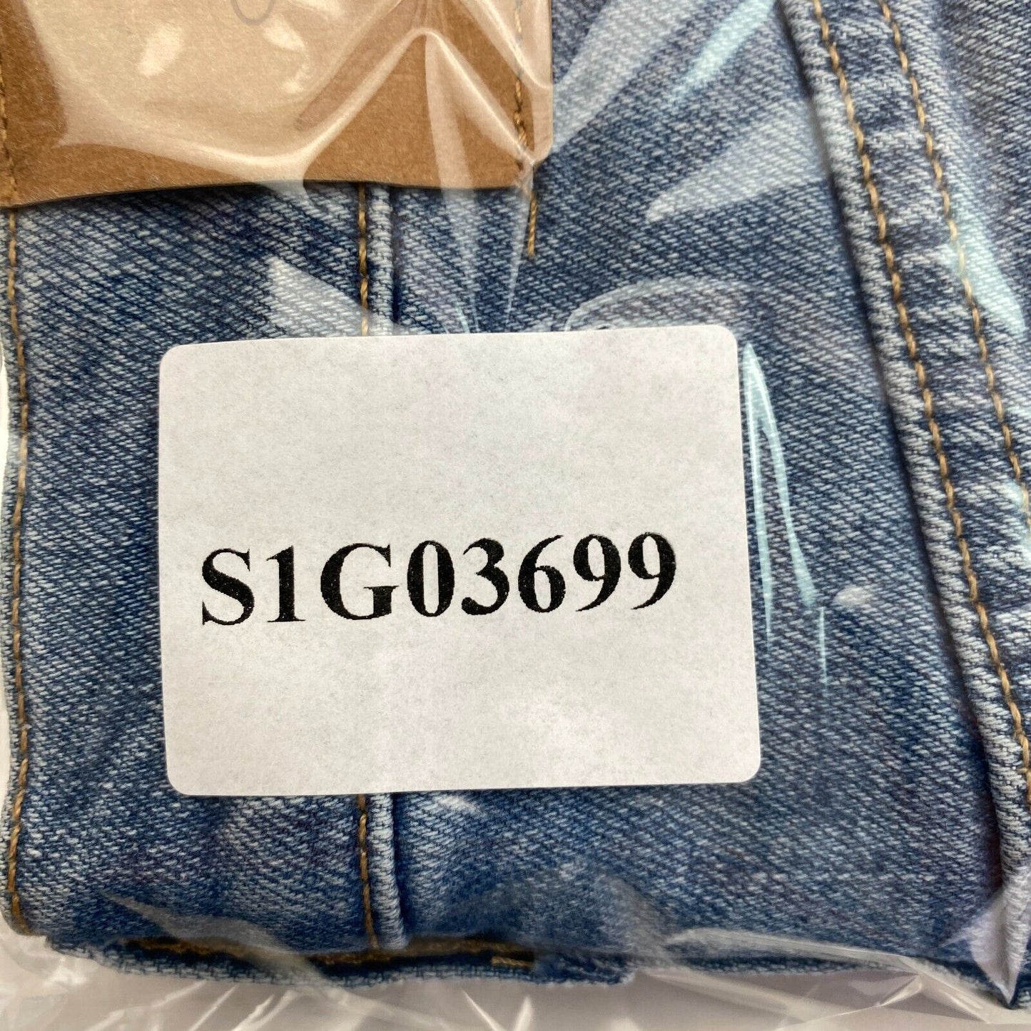 GANT Blauer Denim Kurzrock Größe EU 36 UK 8 US 6