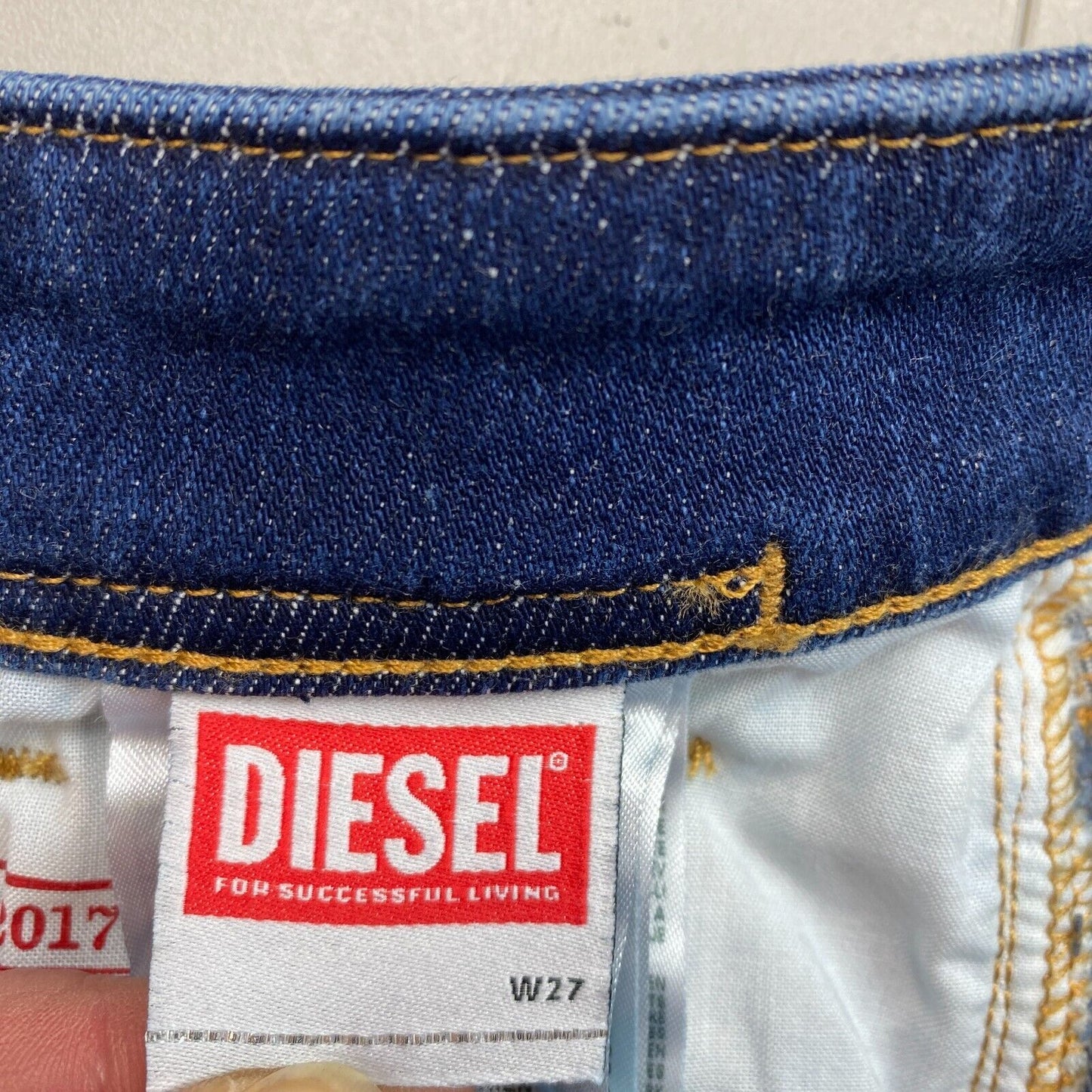 DIESEL Dunkelblaue Super Skinny Jeans Größe W27 L32