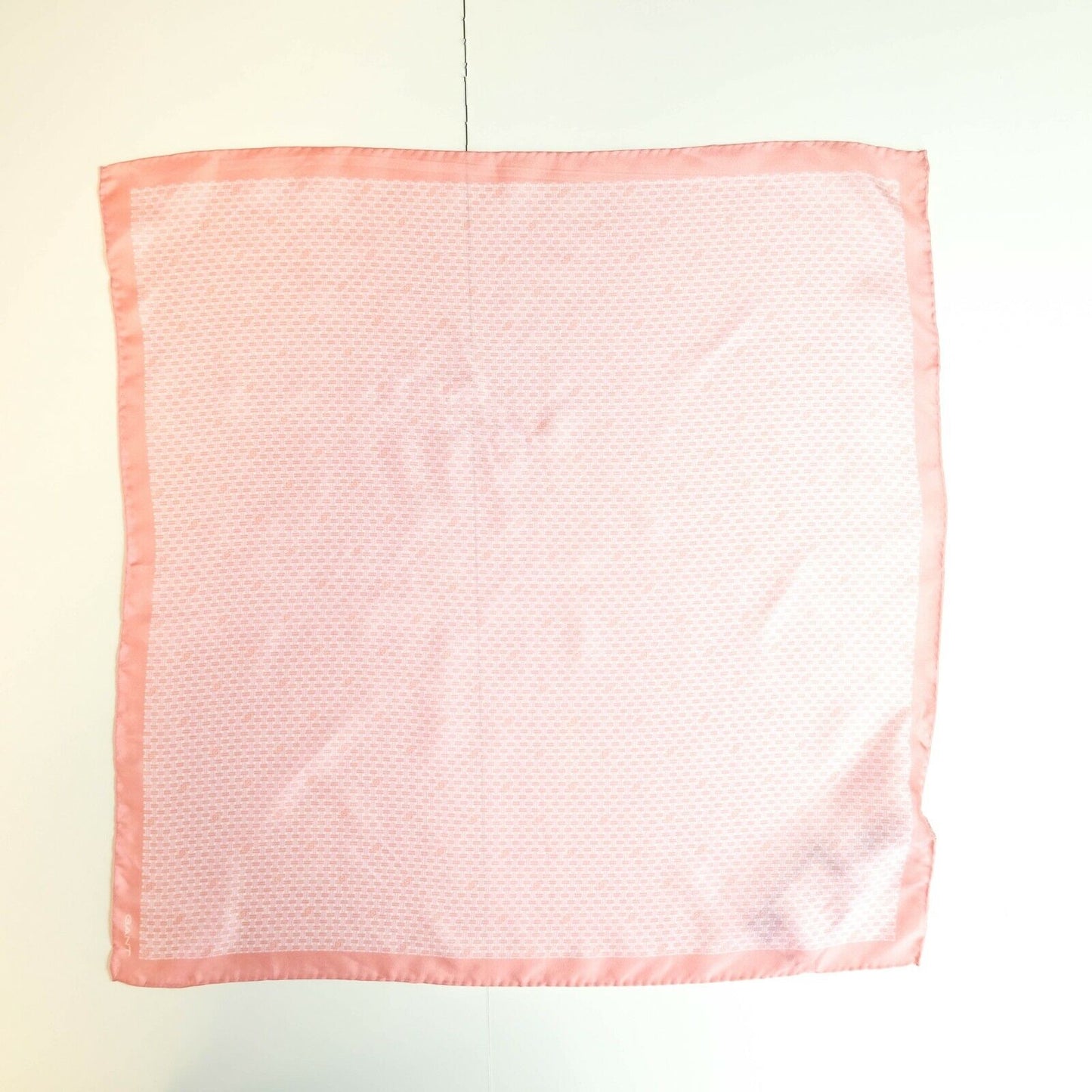 GANT Pink Signature Weave Silk  Scarf Shawl