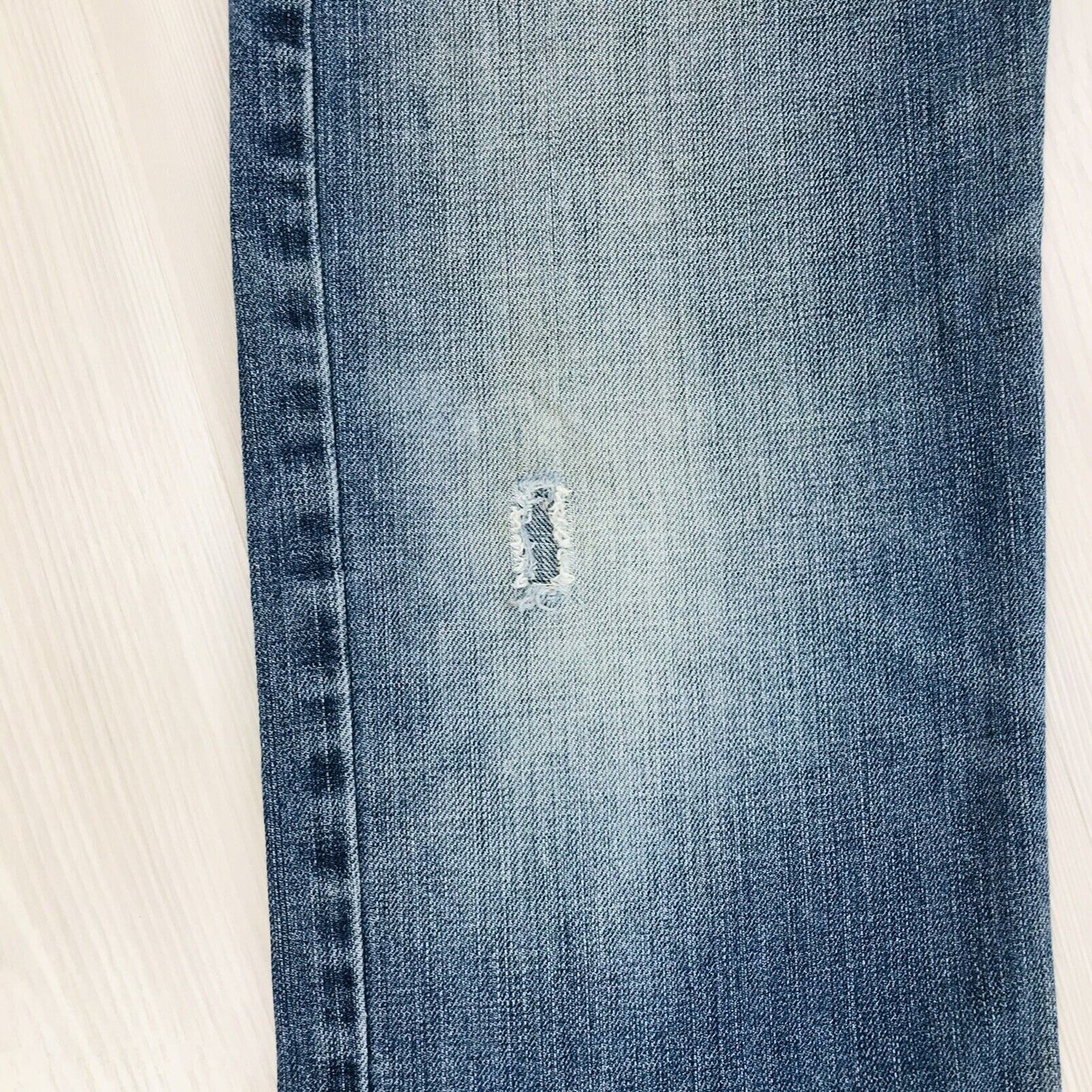 Vintage Levi's 514 Boys Blue Straight Fit Jeans 18 Reg / W29 L29