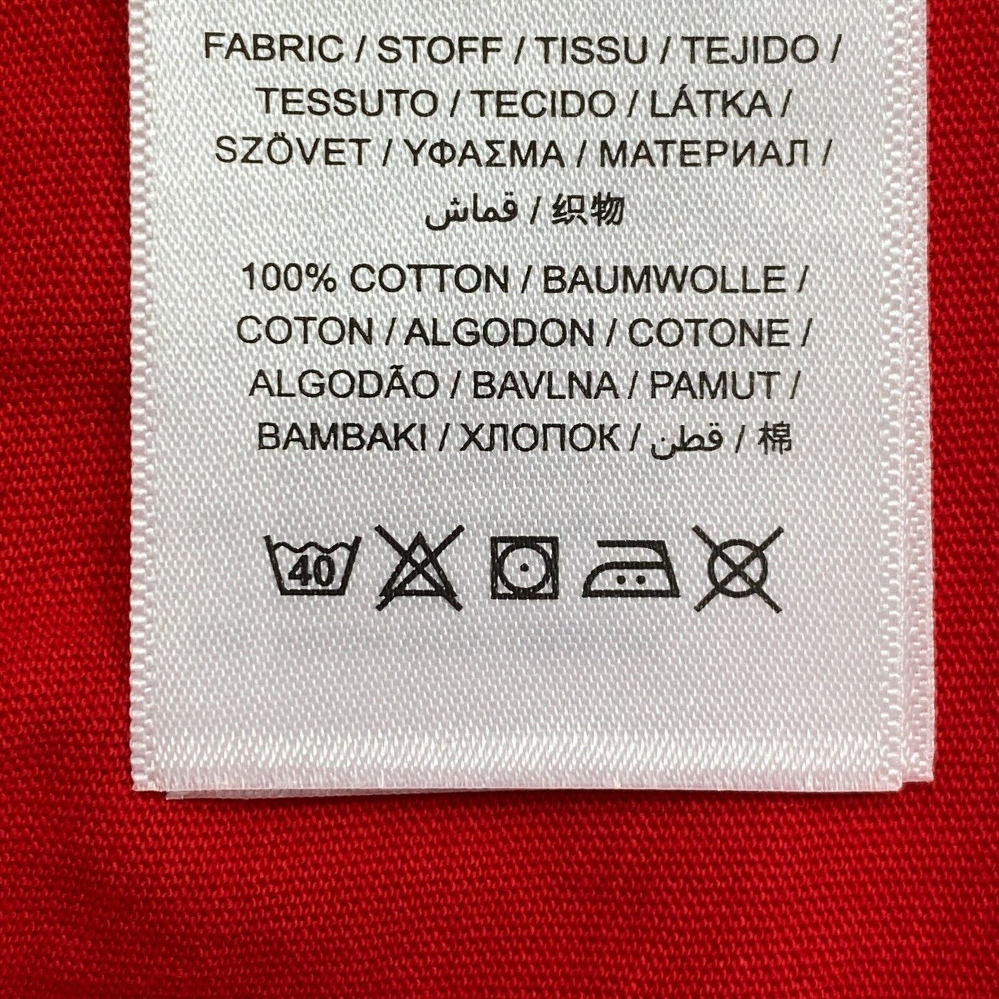 GANT T-shirt à col rond original rouge taille XS M