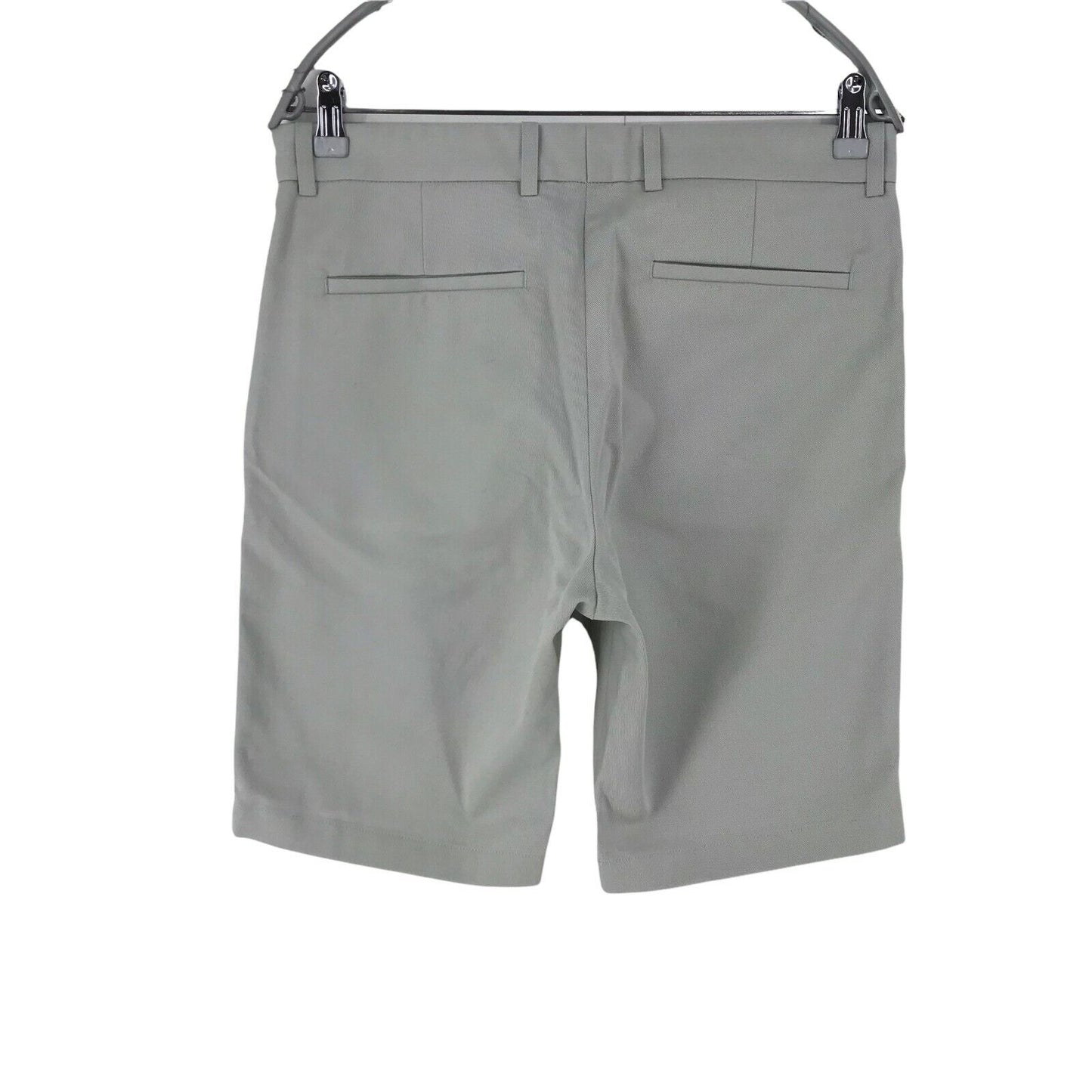 BRUUNS BAZZAR Grey Regular Fit Chino Shorts Size W31