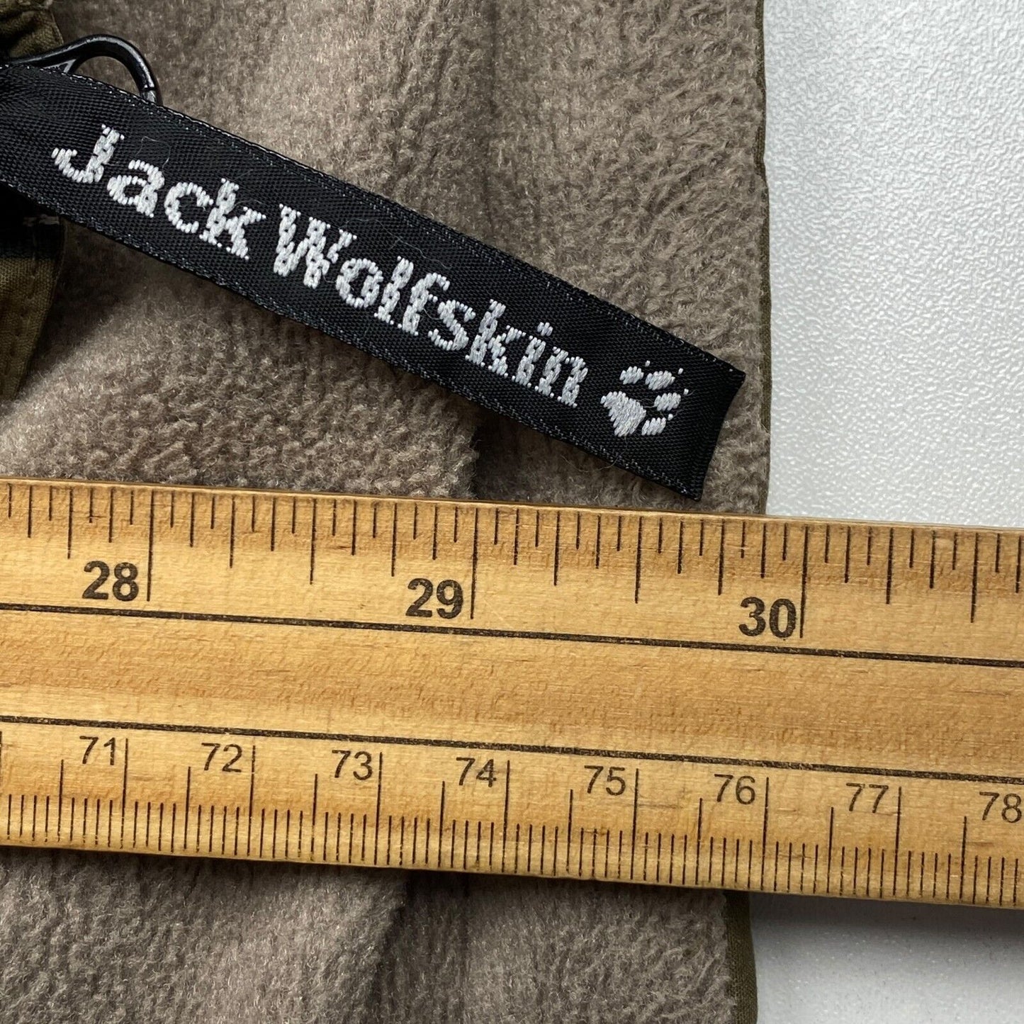 Jack Wolfskin Brown Cotton Blend Veste à capuche Manteau Taille L