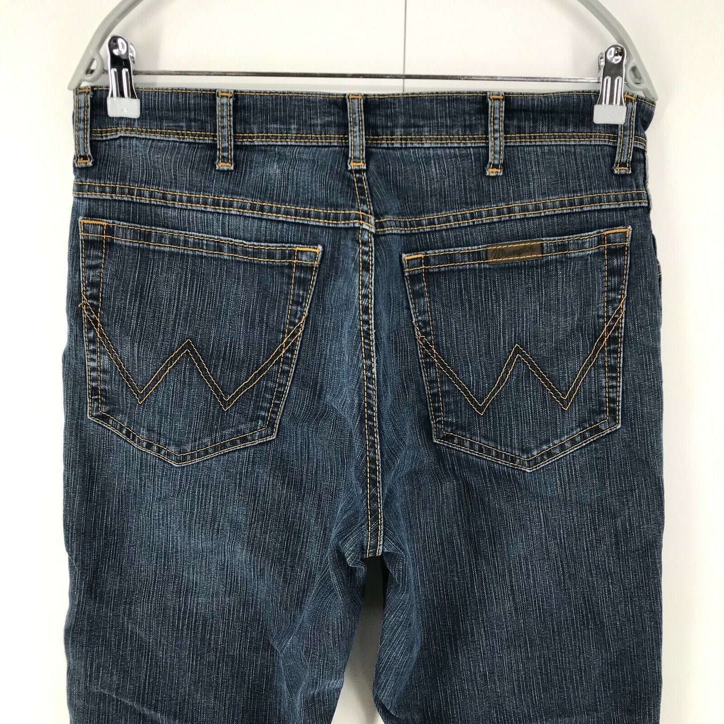 Wrangler Blue Regular Straight Fit Jeans Size W33 L30