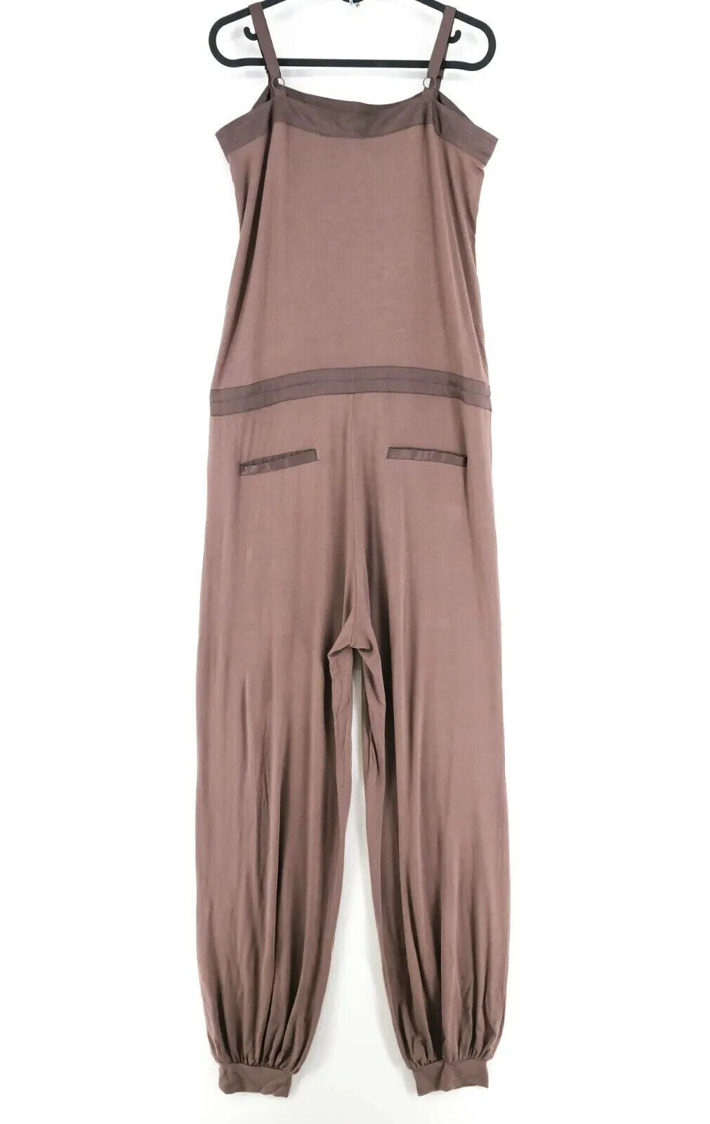 ST-MARTINS Women Brown Sleeveless Jumpsuit Size M