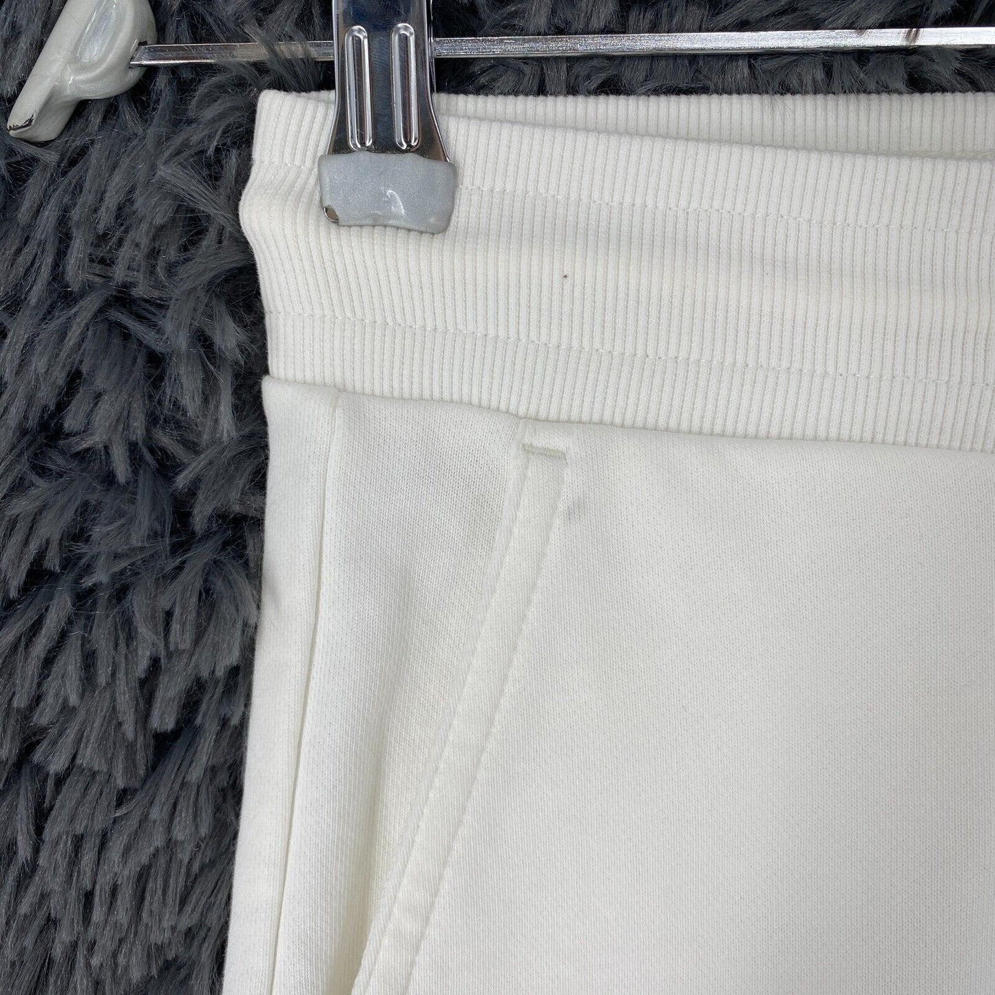 GANT Women White Regular Fit Cuffed Sweat Pants Trousers Size XS