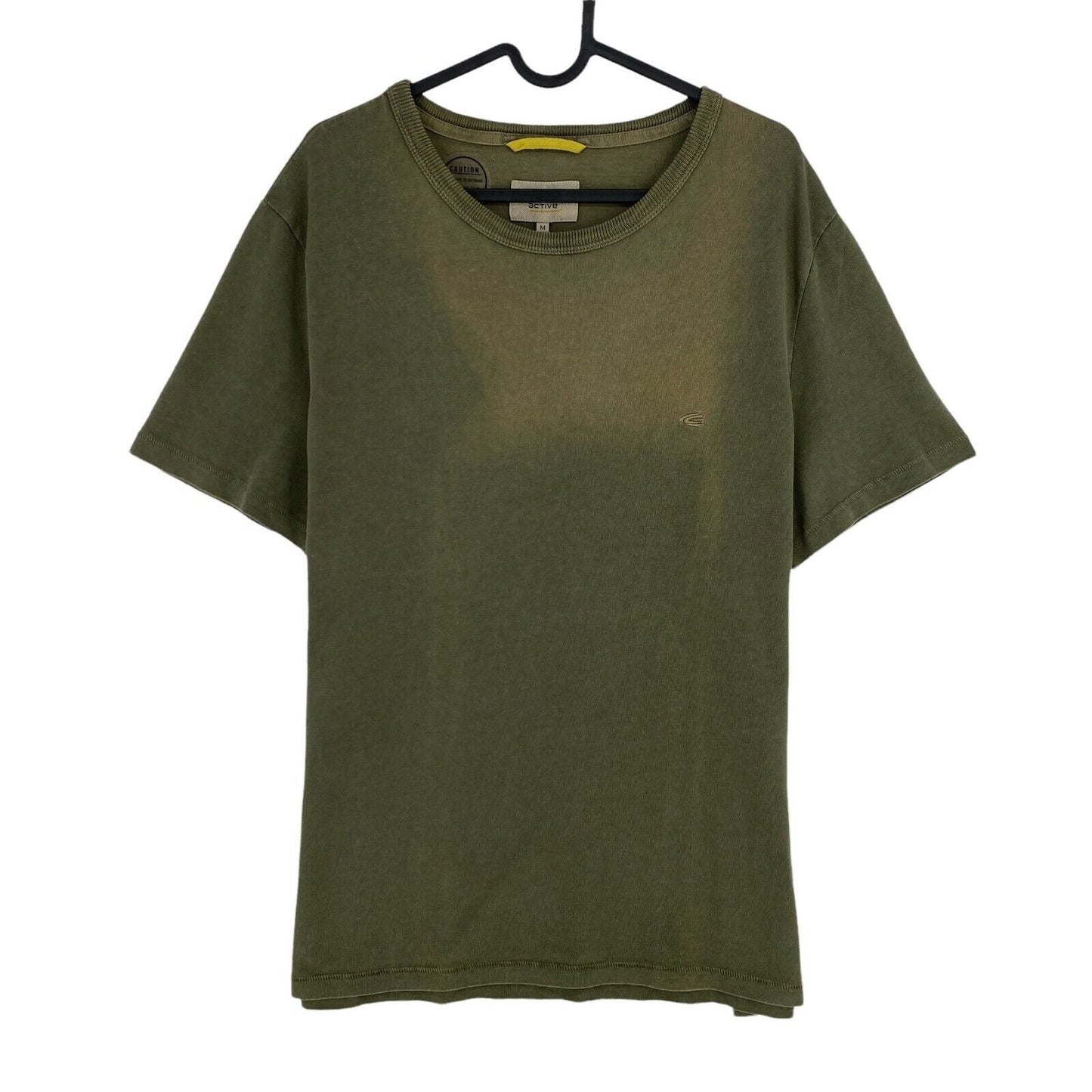 CAMEL ACTIVE T-shirt col rond vert foncé taille M XL 2XL