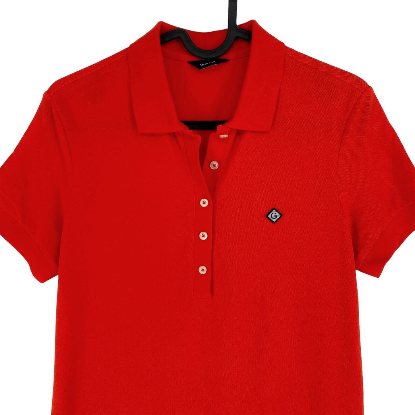 GANT Red Pique Short Sleeves Polo Shirt Dress Size XS