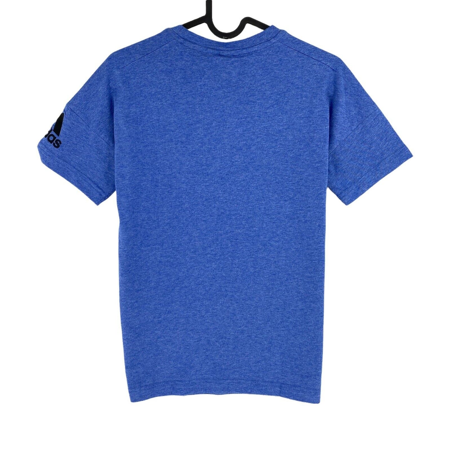 Adidas Youth Boys Blue Crew Neck T Shirt Size 11 - 12 Years