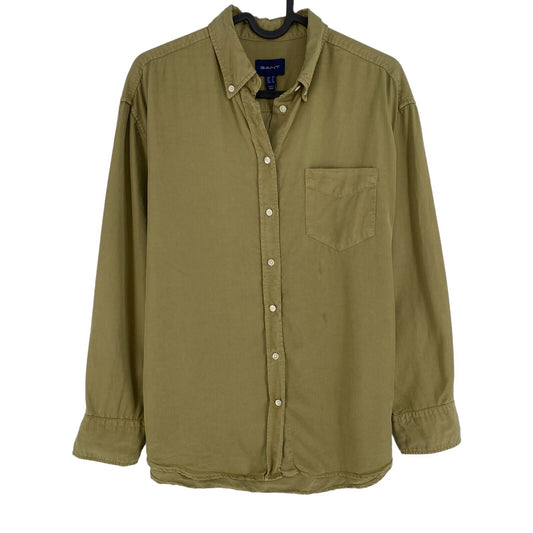 GANT Green Pure Prep Relaxed Shirt Size EU 34 UK 6 US 4