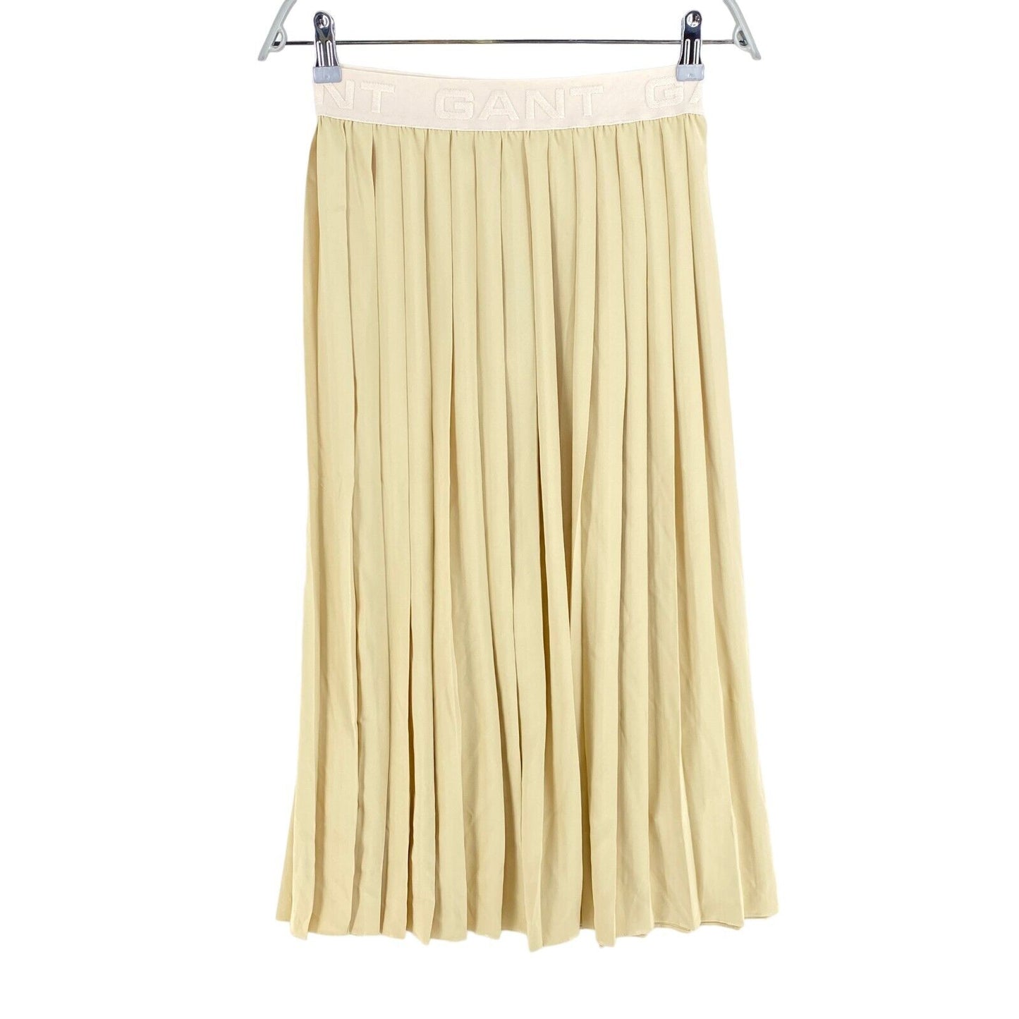 GANT Beige Pleated Skirt Size EU 40 UK 12 US 10