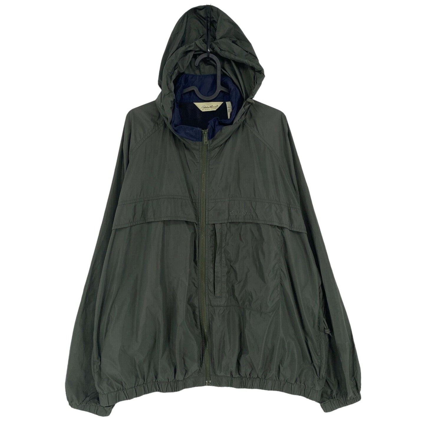 Eddie Bauer Dark Green Hooded Jacket Size L