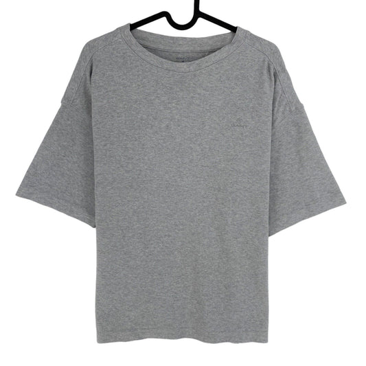 GANT Grau Premium Loungewear Rundhals T-Shirt Größe L