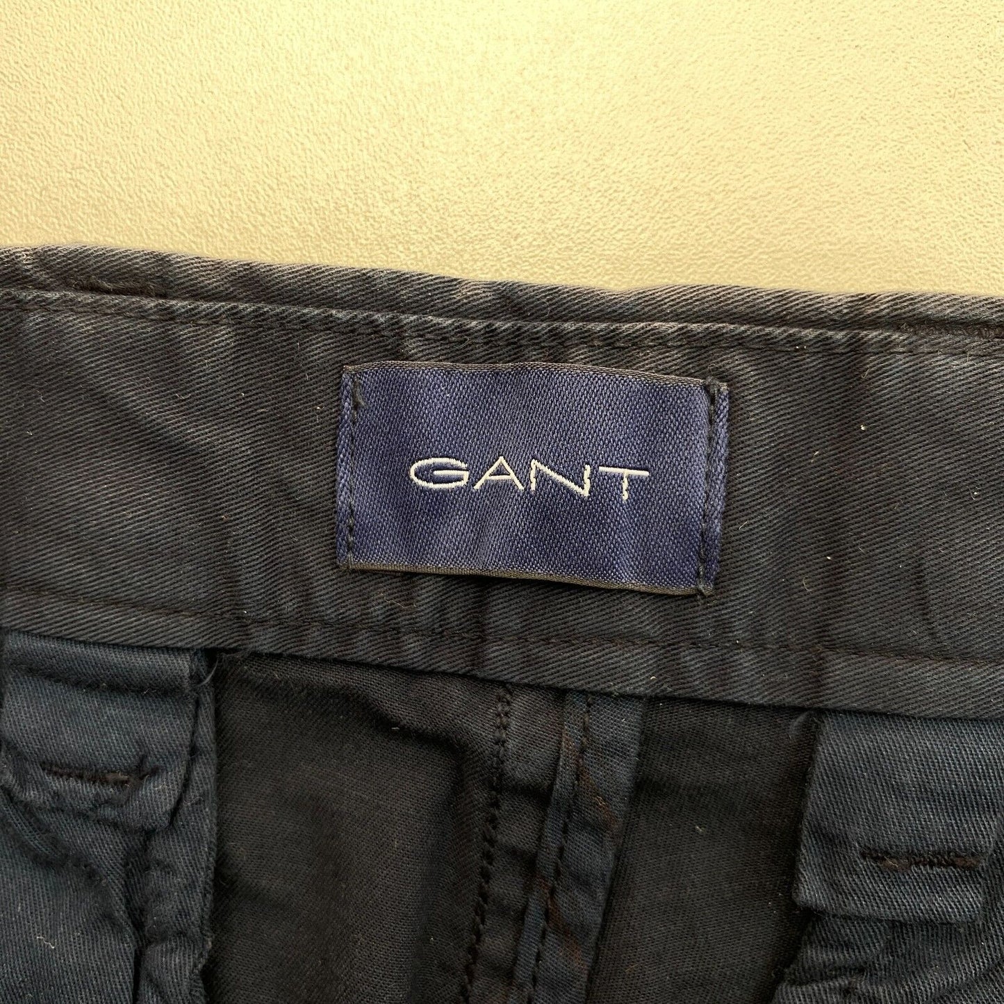 GANT Navy Blue Everyday Regular Fit Chino Pants Size W31 L32