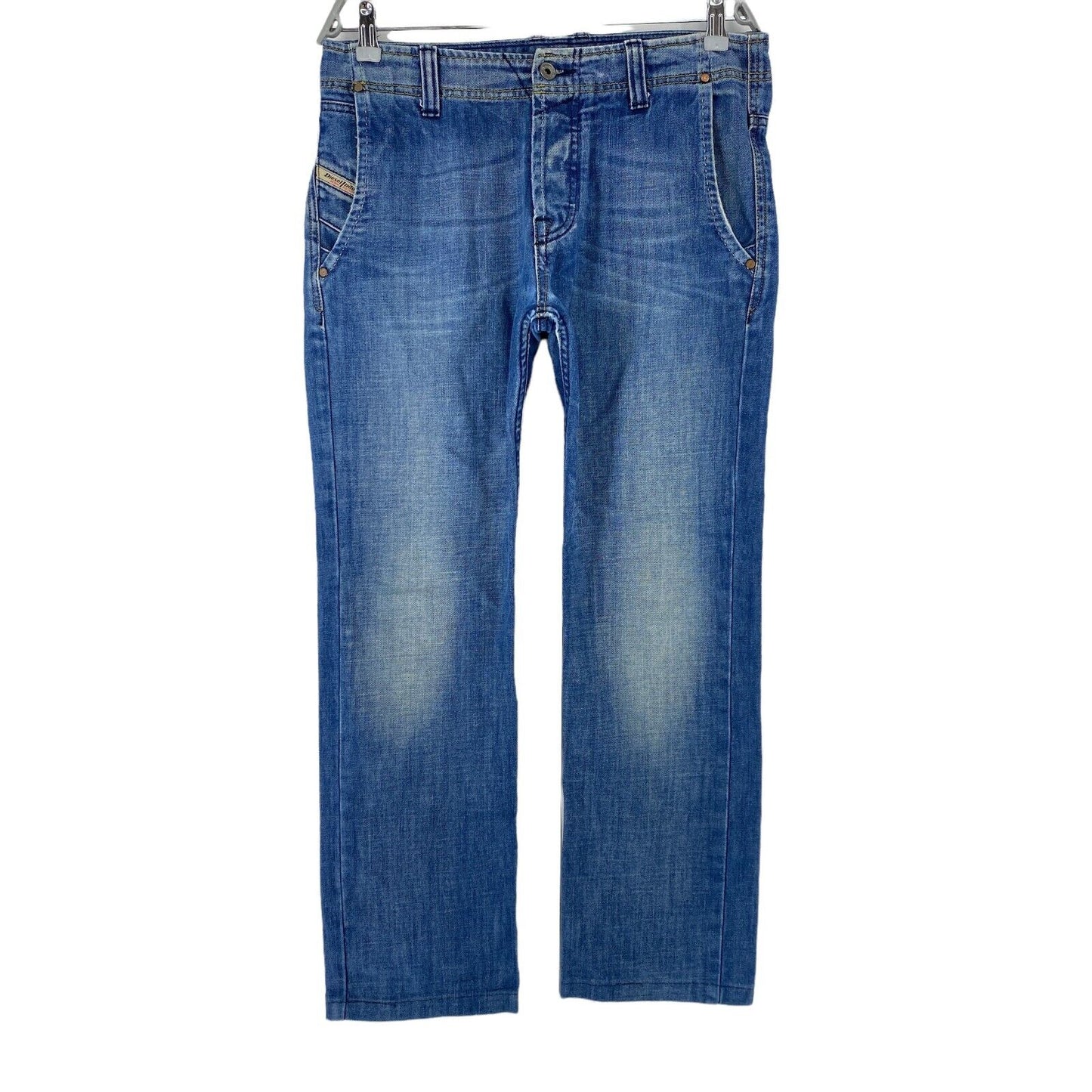 Diesel REVICK Blue Relaxed Straight Fit Jeans W30 L30