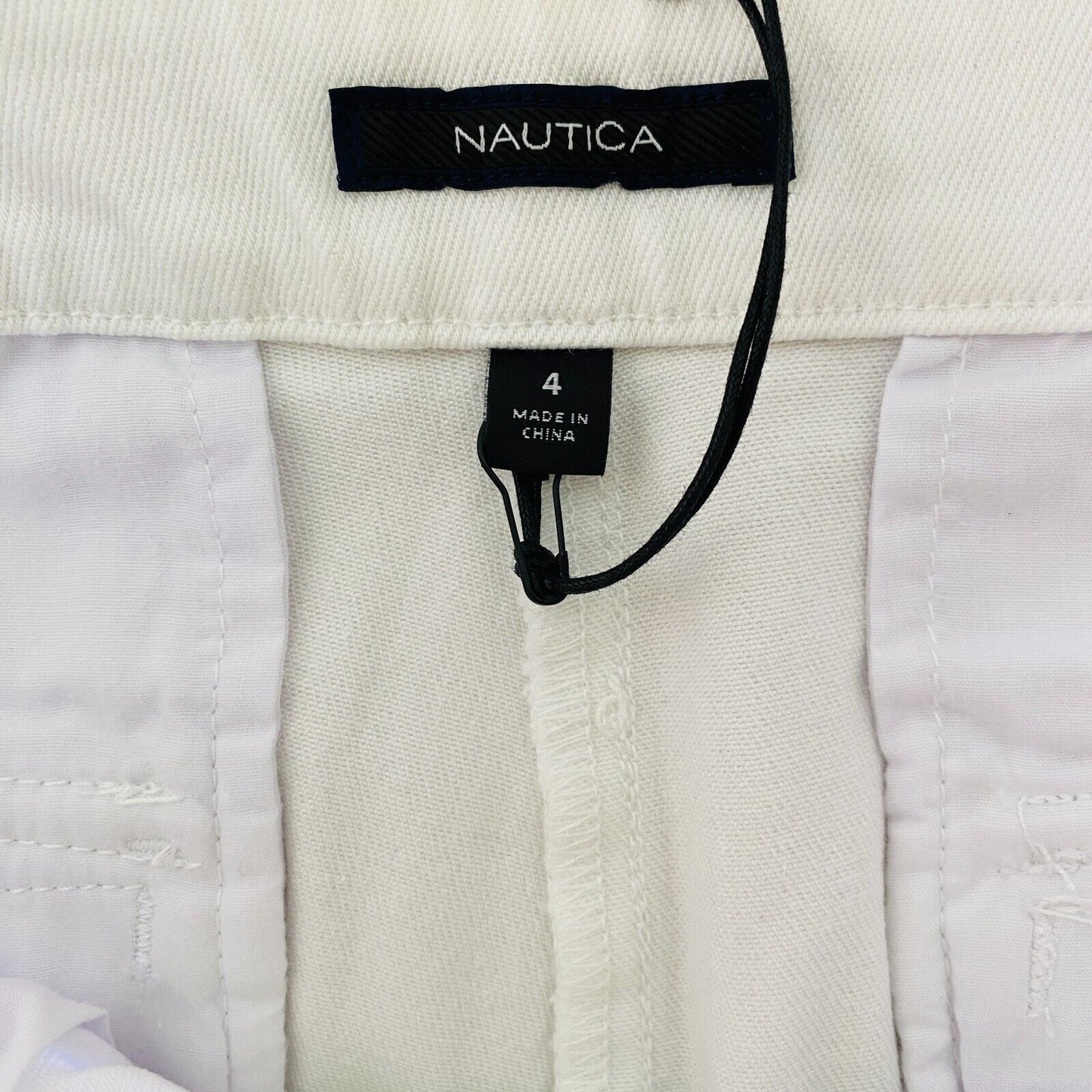 NAUTICA Women White Stretch Skinny Fit Jeans Size 4 W31