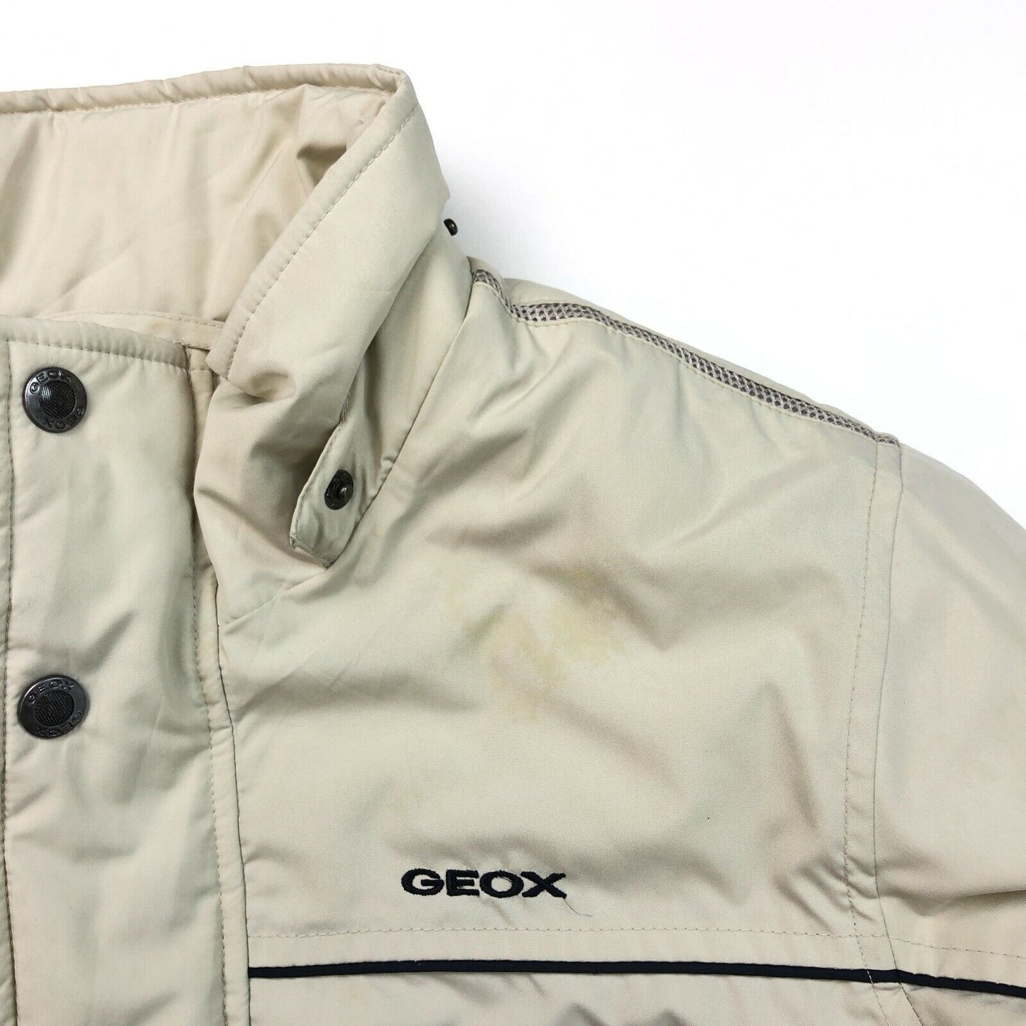 GEOX Beige Padded Puffer Jacket Size 6 Years