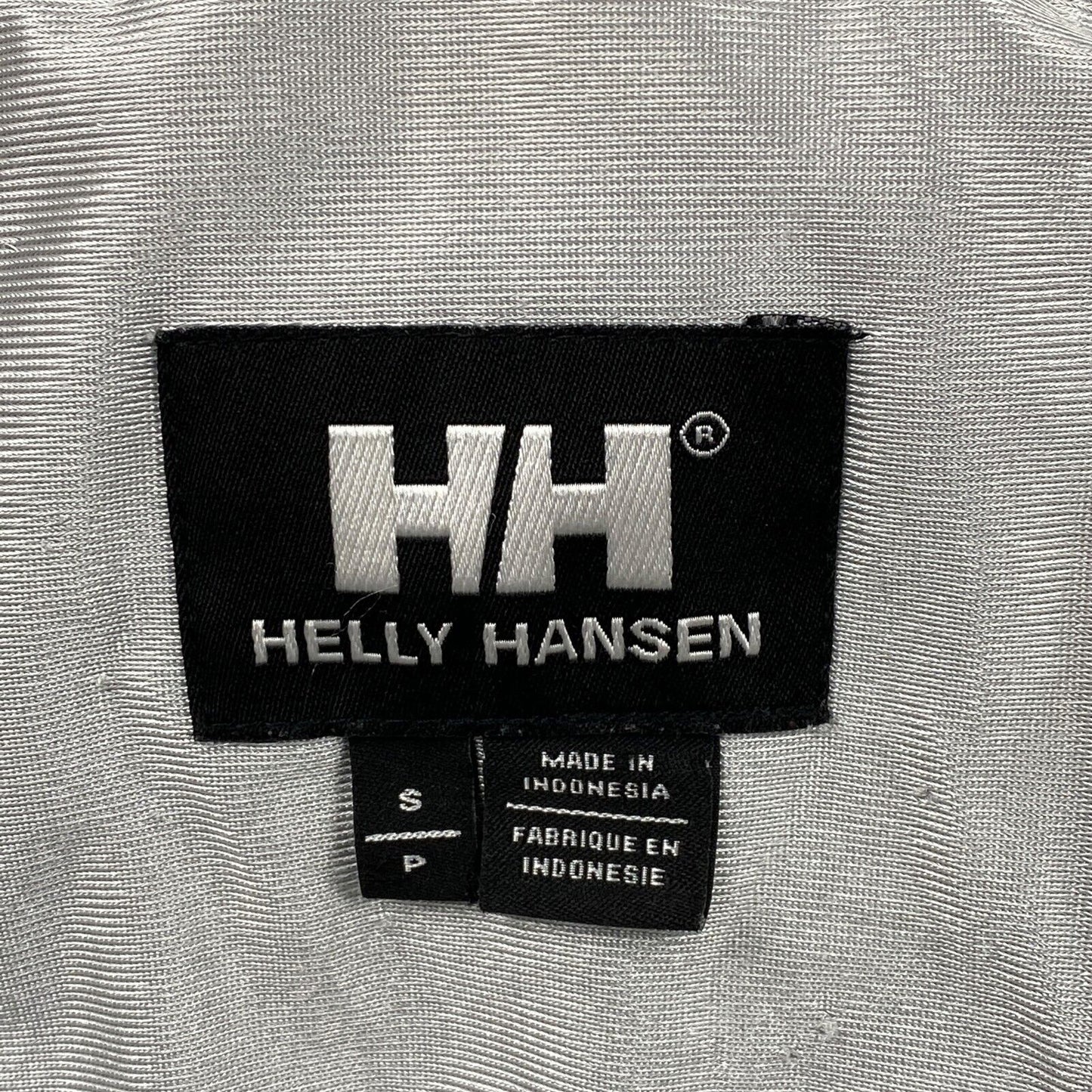 HELLY HANSEN TECH Black Hooded Jacket Coat Size S