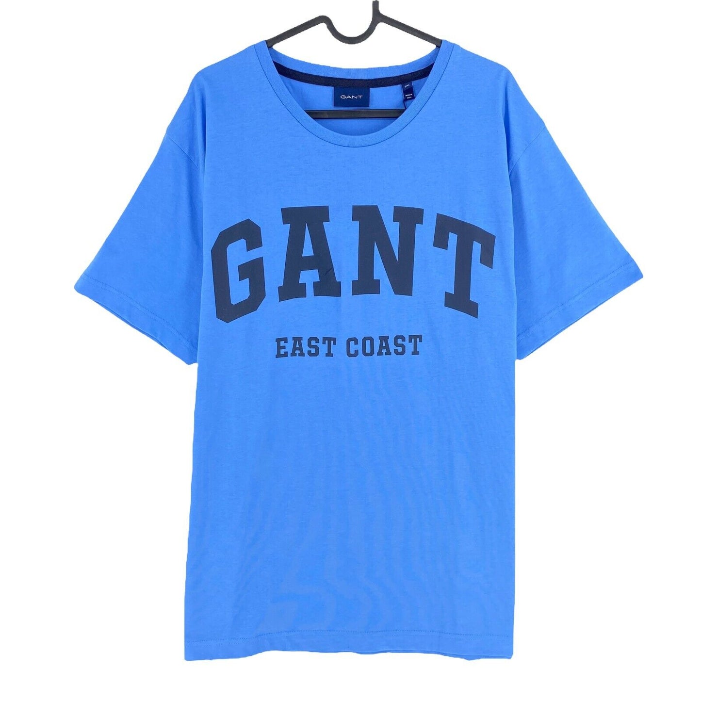 GANT Blue MD Gant Crew Neck T Shirt Size 2XL XXL