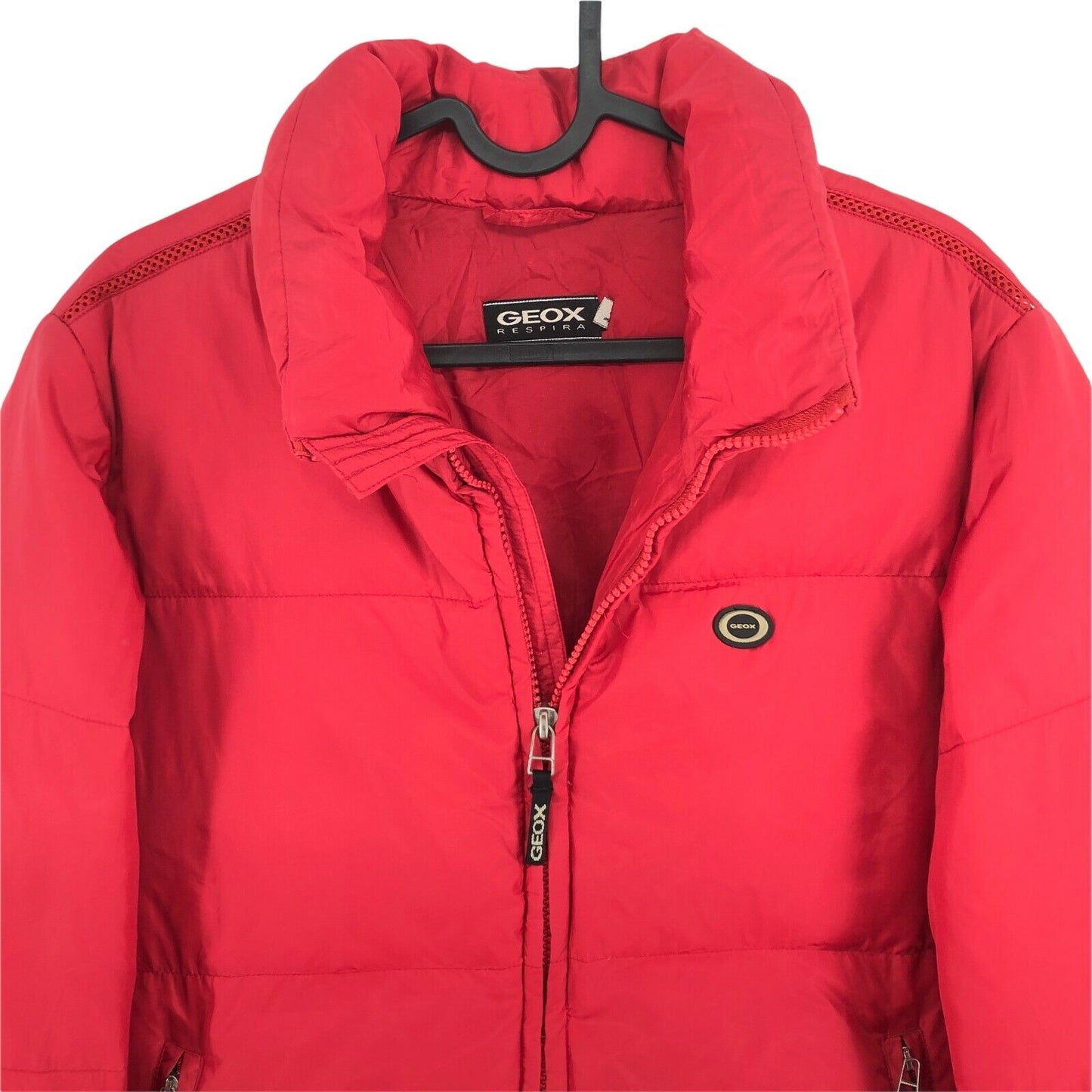 GEOX RESPIRA Red Down Puffer Jacket Coat Size 14 Years