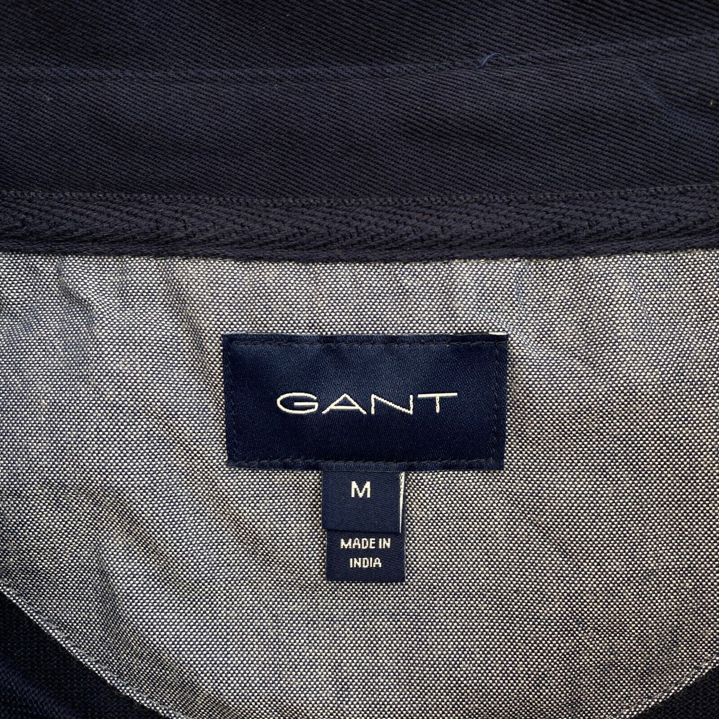 GANT Marineblauer Original Heavy Rugger Pullover Pullover Größe M