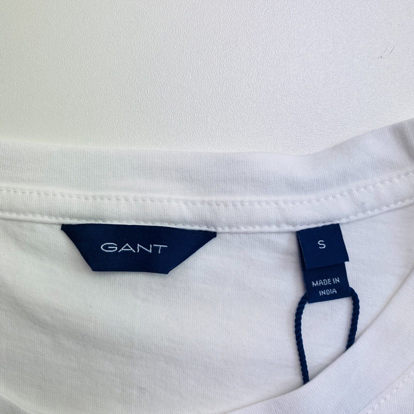 GANT White Original Crew Neck T Shirt Size S