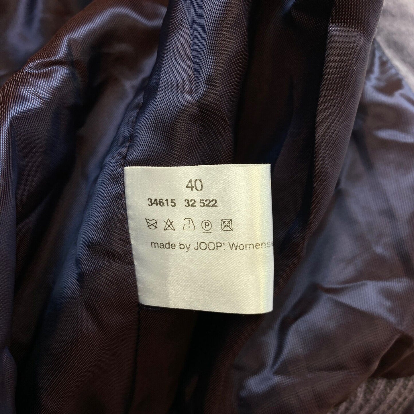 JOOP ! Veste bomber en velours violet Taille EU 40 UK 12 US 10