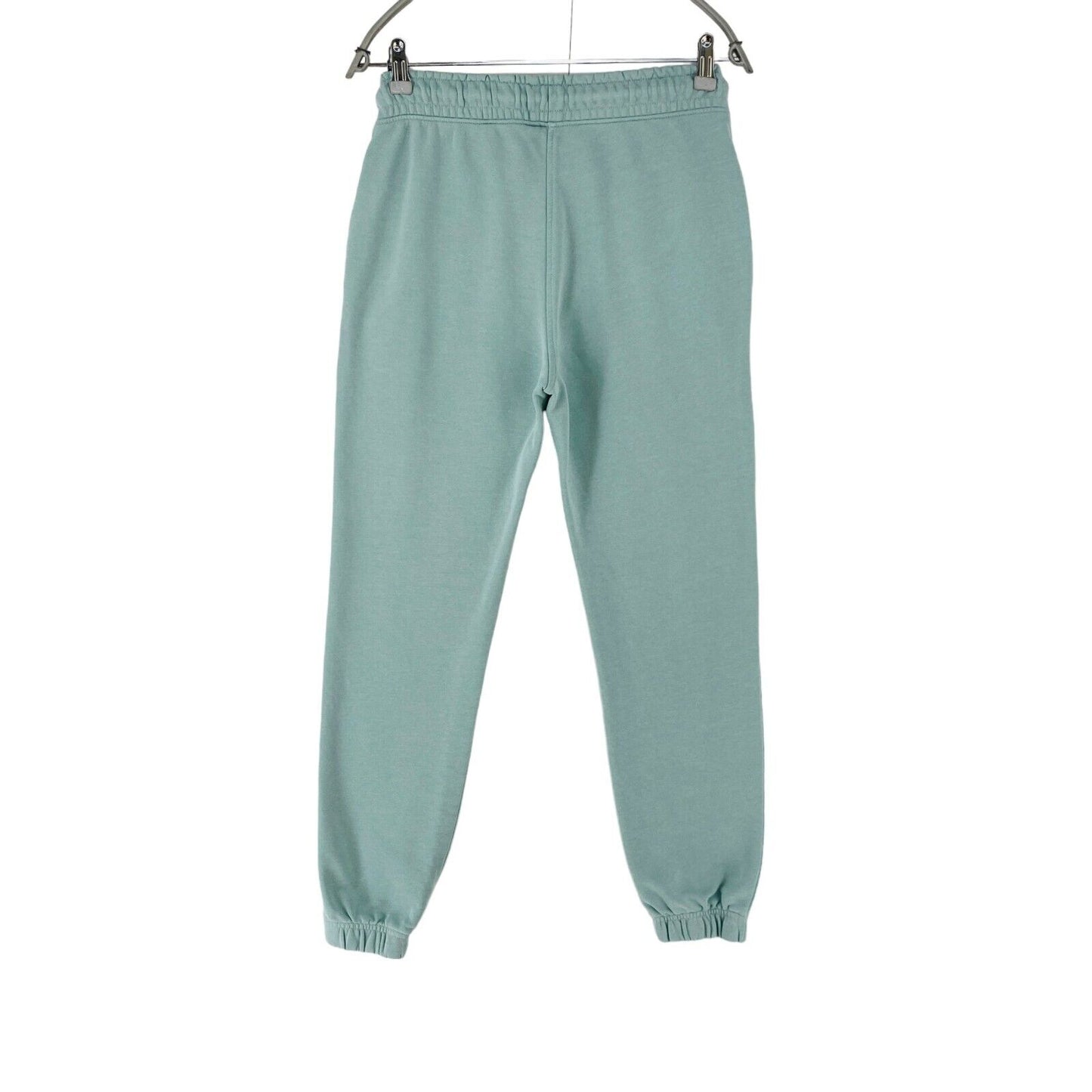 GANT Women Light Blue Regular Fit Cuffed Sweatpants Trousers Size S