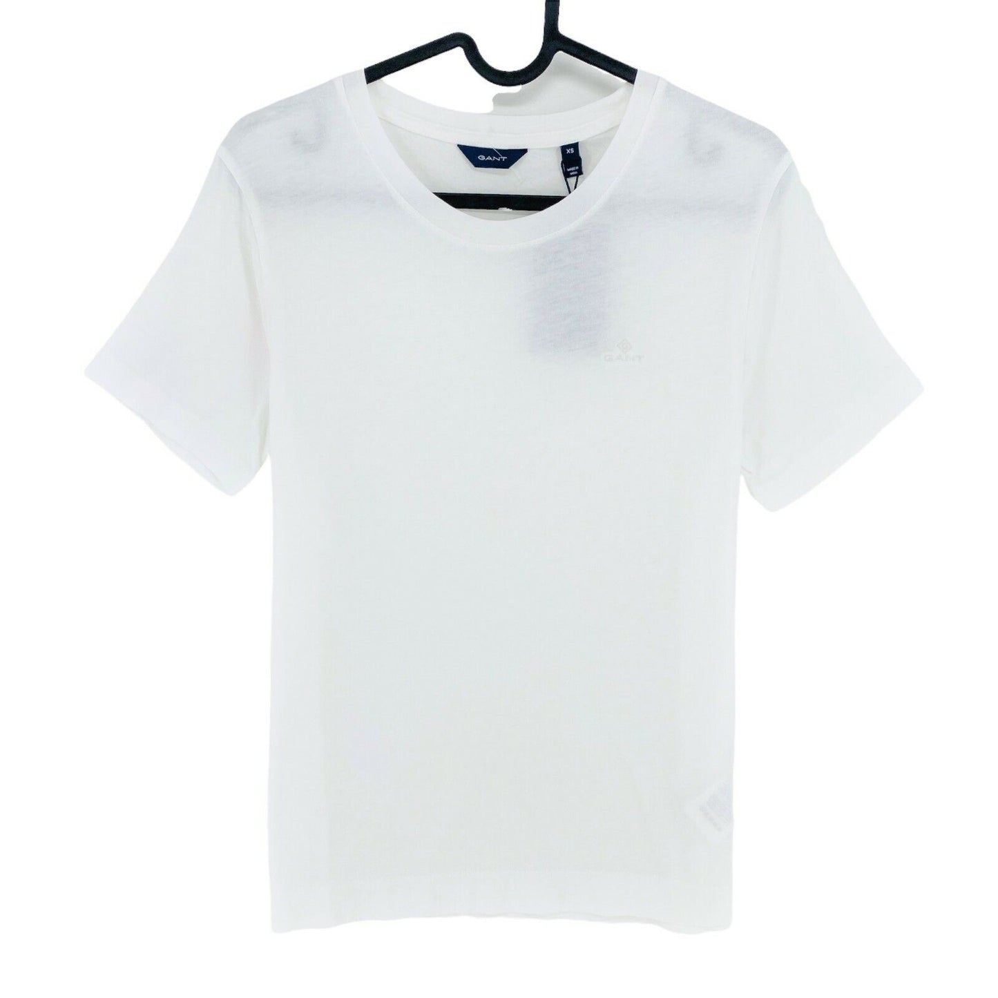 GANT White Original Crew Neck T Shirt Top Size XS