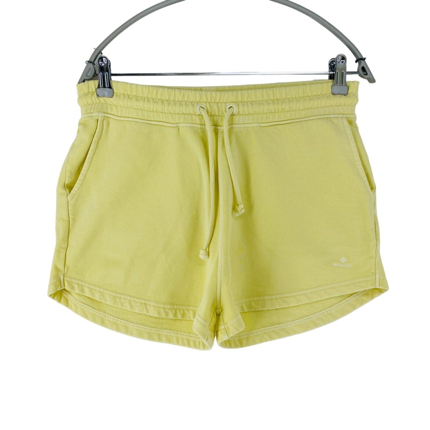 GANT Women Yellow Regular Fit Sweat Shorts Size S