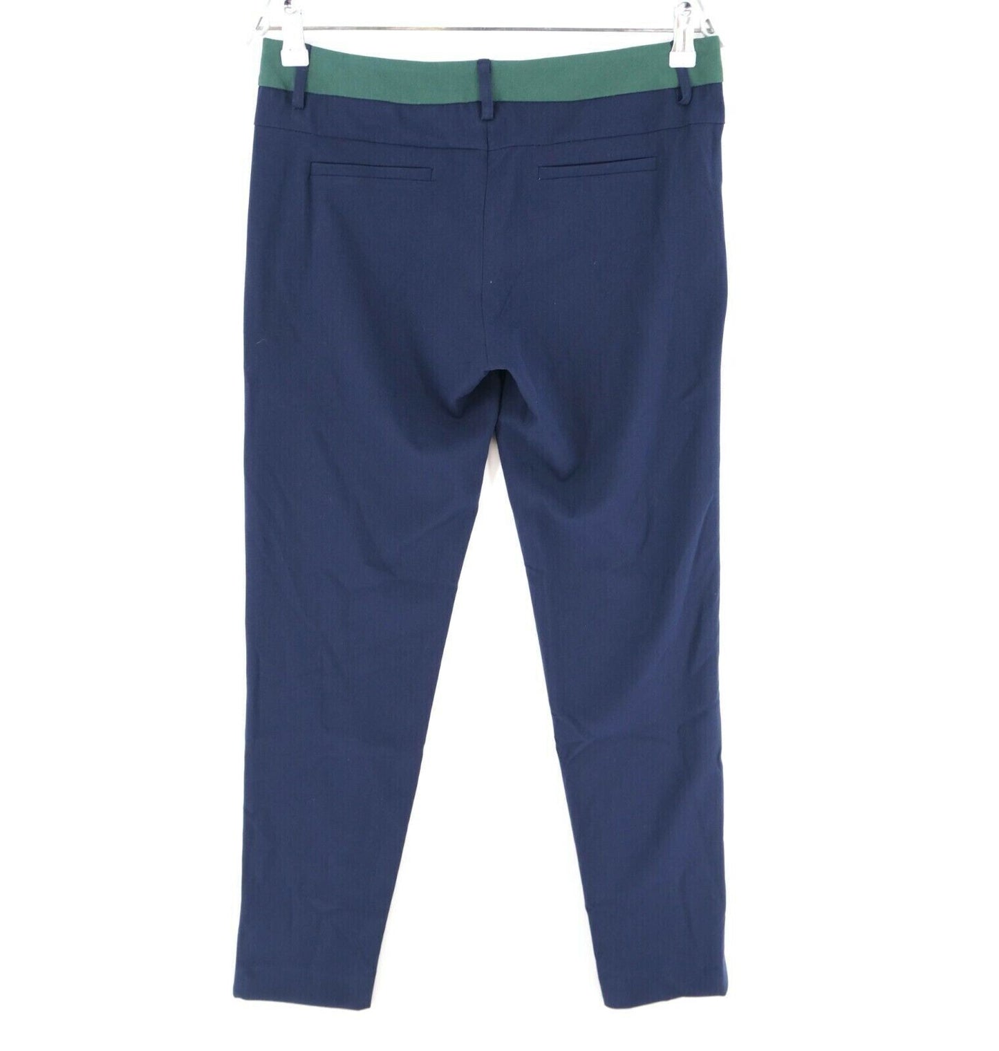 NAF Pantalon chino coupe fuselée bleu marine NAF Taille 38