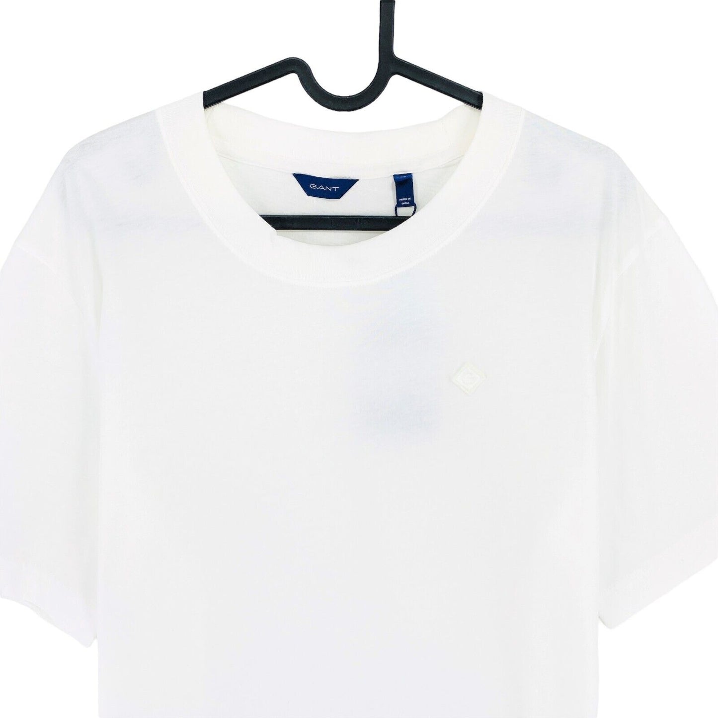 GANT White Icon G Essential Crew Neck T Shirt Size XS