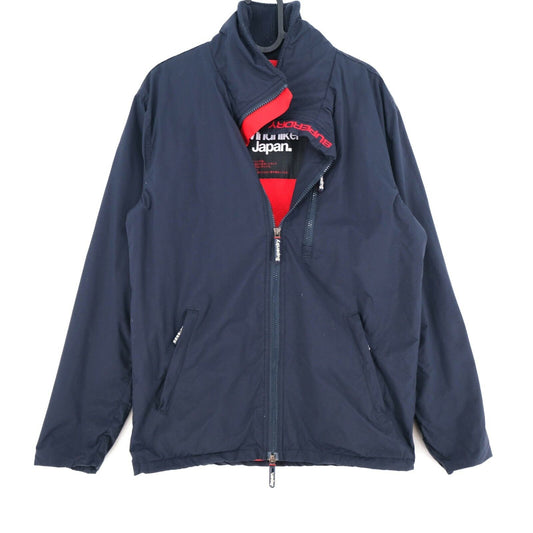 Superdry Japan Original Navy Blue Windhiker Coat Jacket Size S