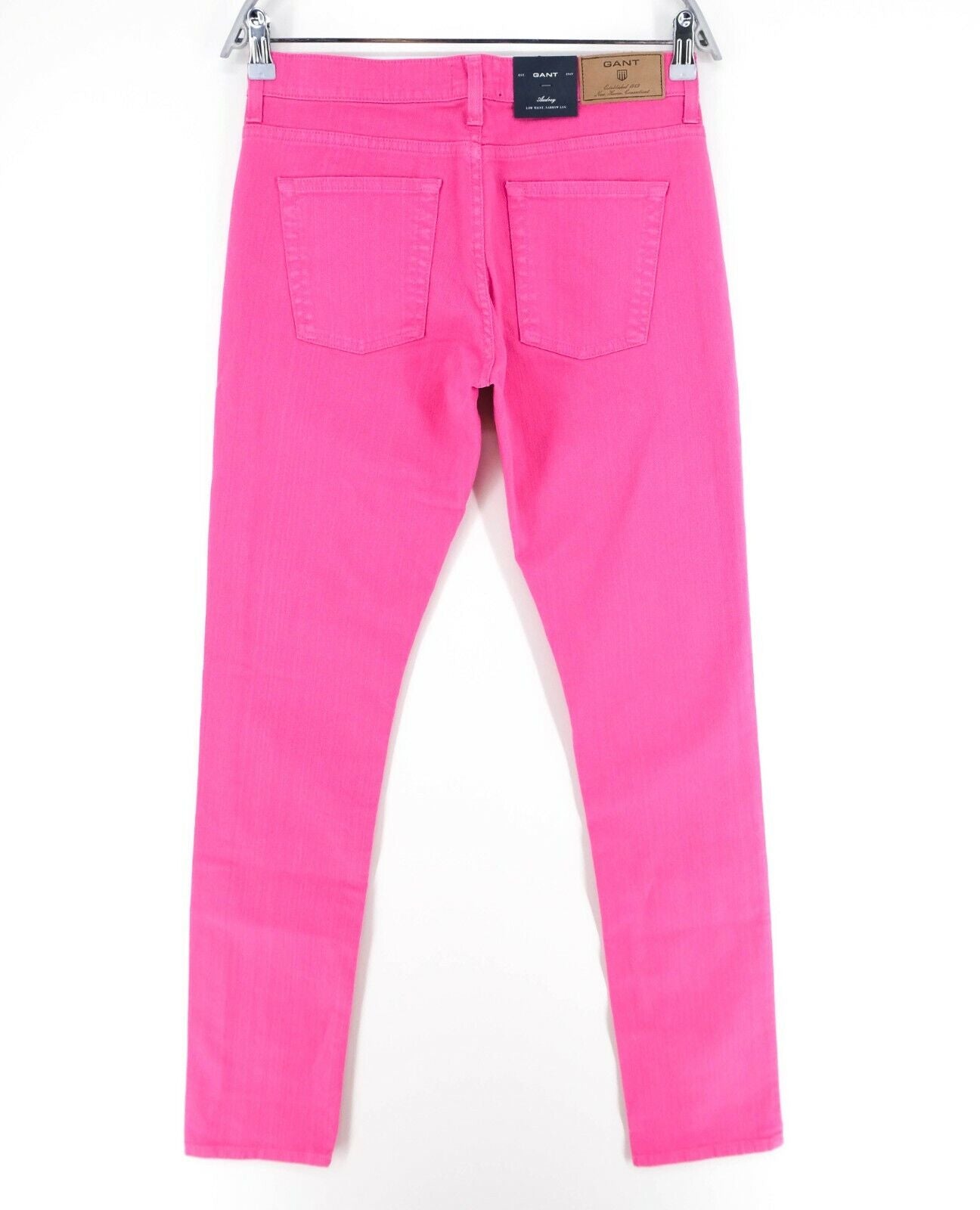 GANT Audrey Pink Narrow Leg Twill Jeans Size W28 L34