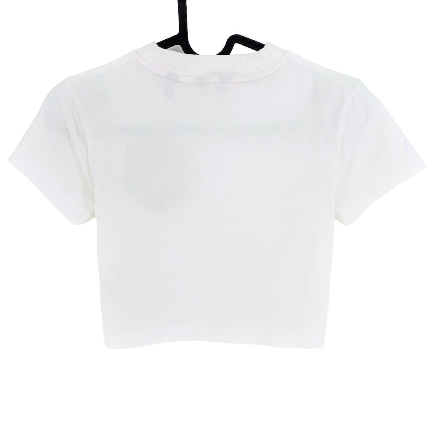 GANT Girls White Logo Crew Neck T Shirt Size 7-8 Years 122/128 cm